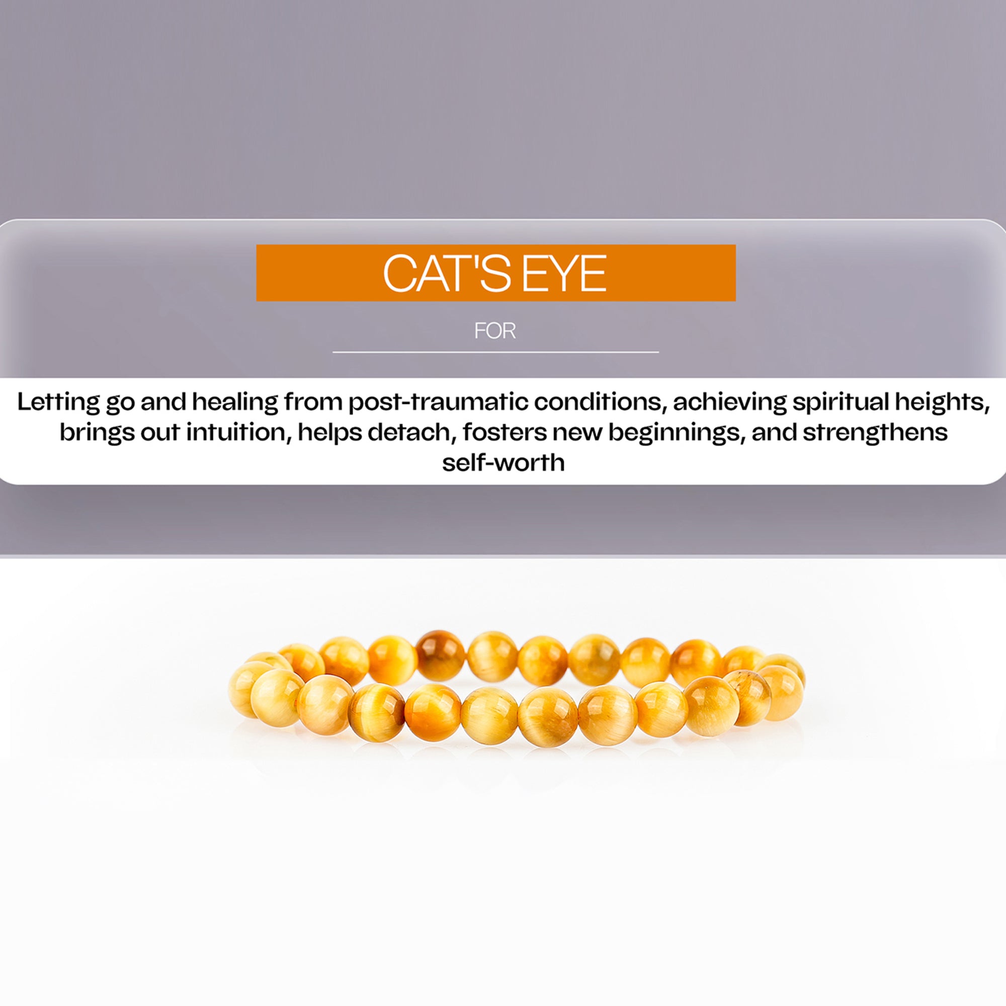Cat's Eye Bracelet – Protection & Intuition