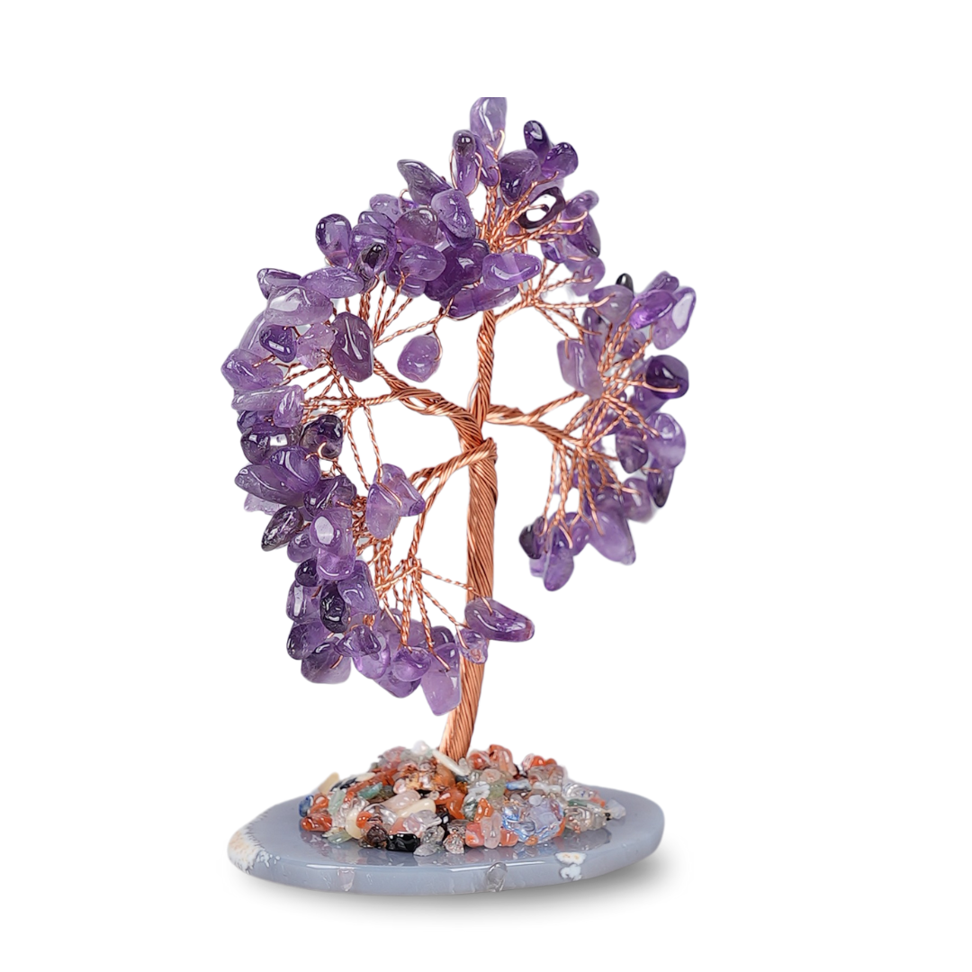 Amethyst Crystal Tree (With Plate Base)