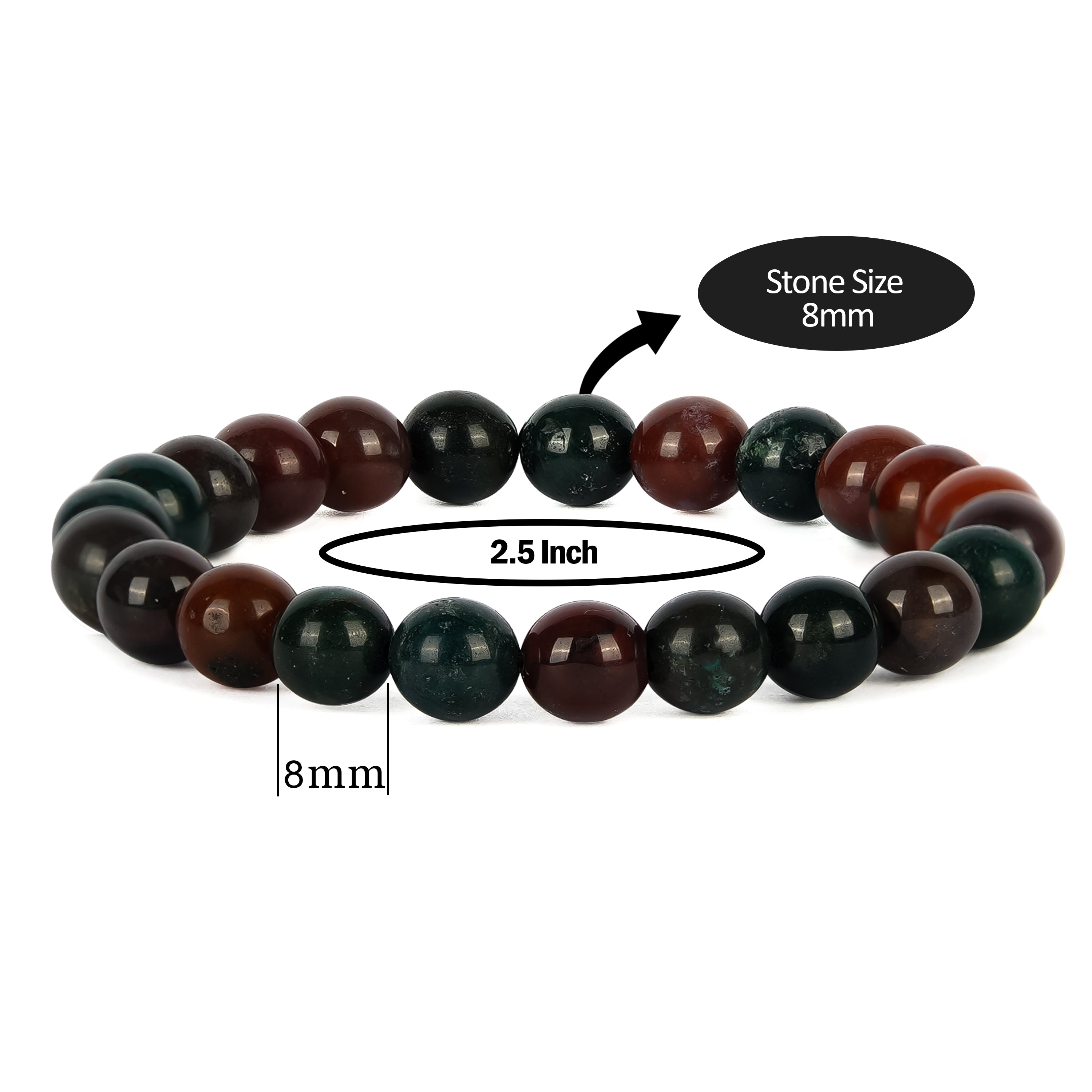 Genuine bloodstone store bracelet