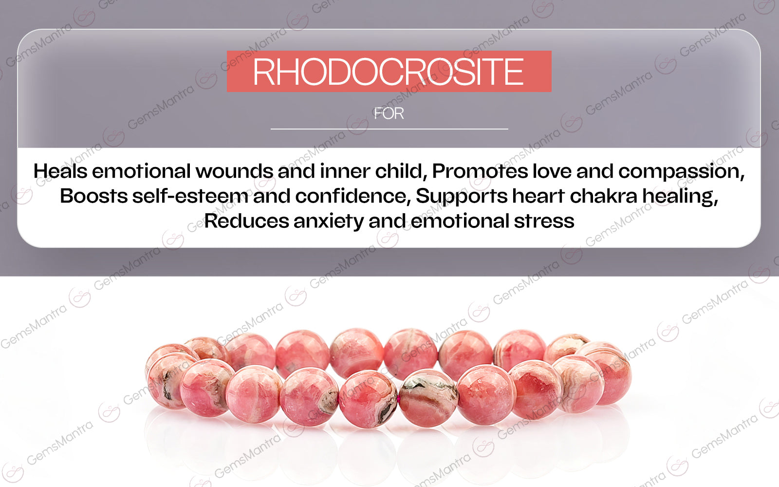 Rhodocrosite Bracelet