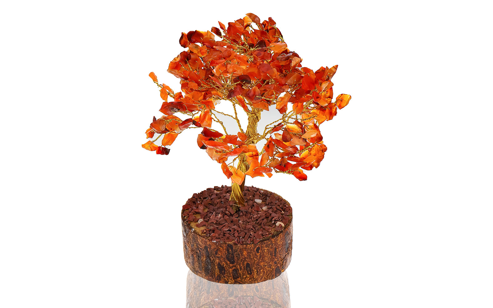 Large Carnelian Crystal Tree