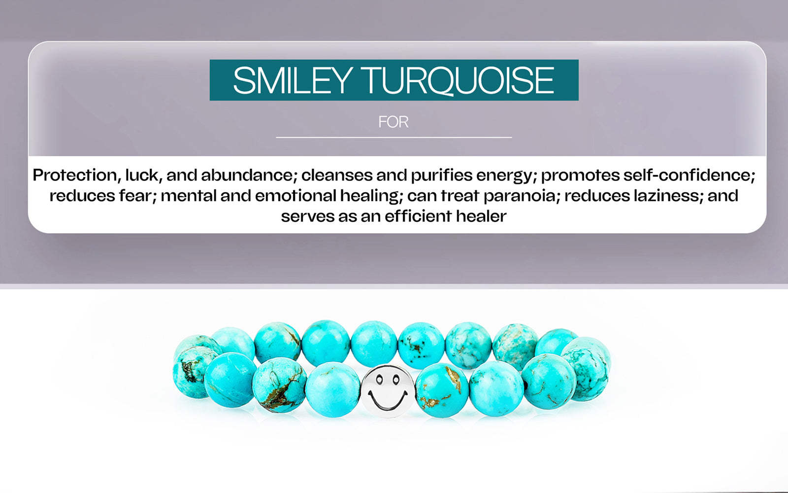 Smile Bracelet Turquoise