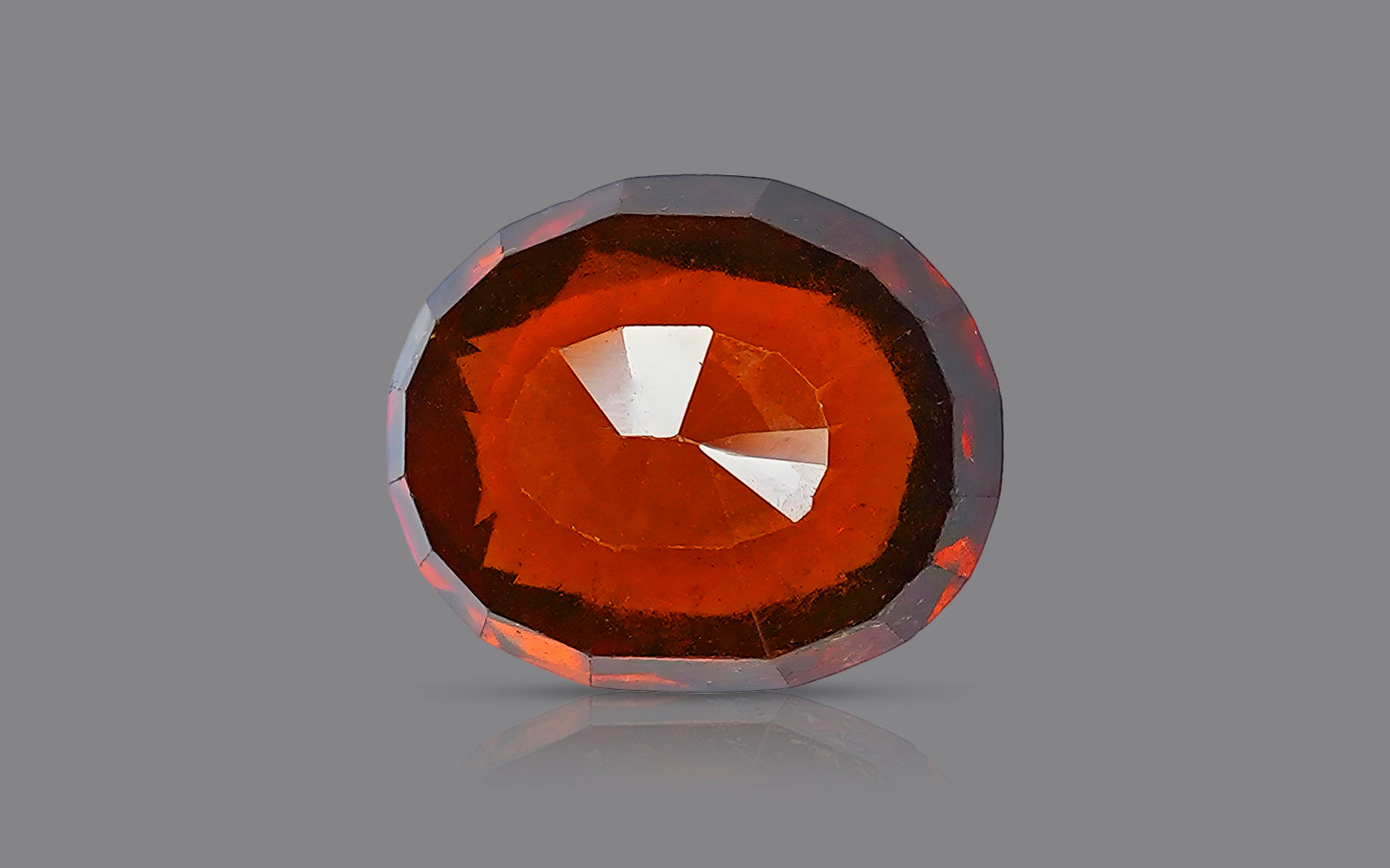 Hessonite - Gomedhikam - Premium (9.01 Carats)