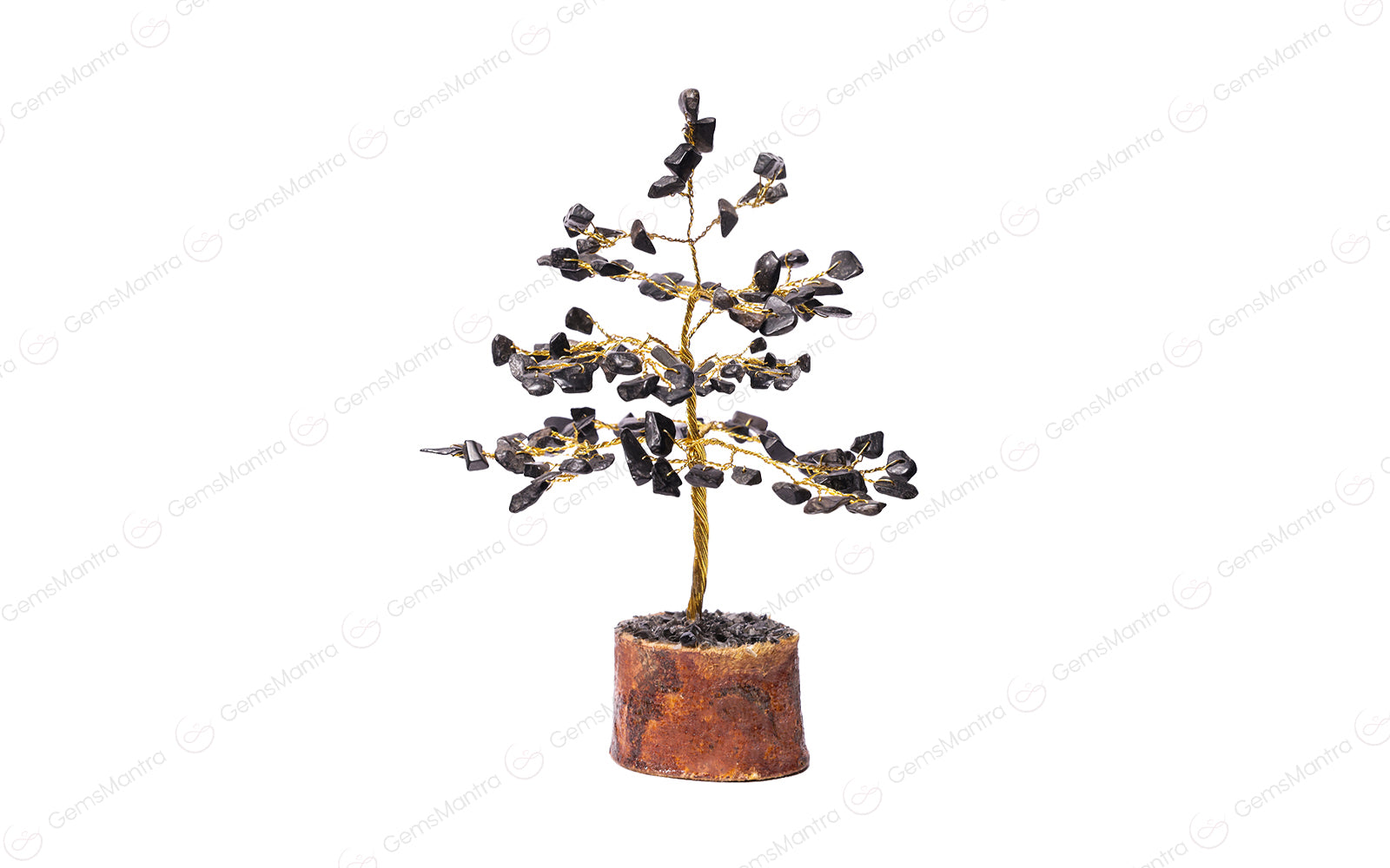 Small Black Agate Crystal Tree
