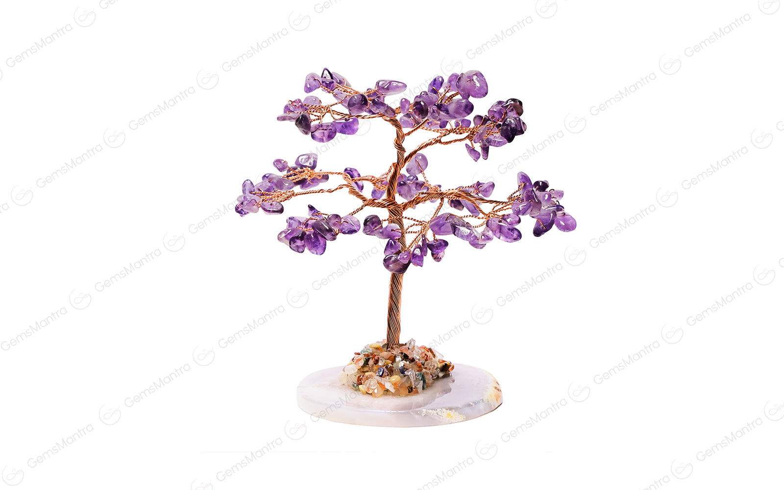 Amethyst Crystal Tree (With Plate Base)