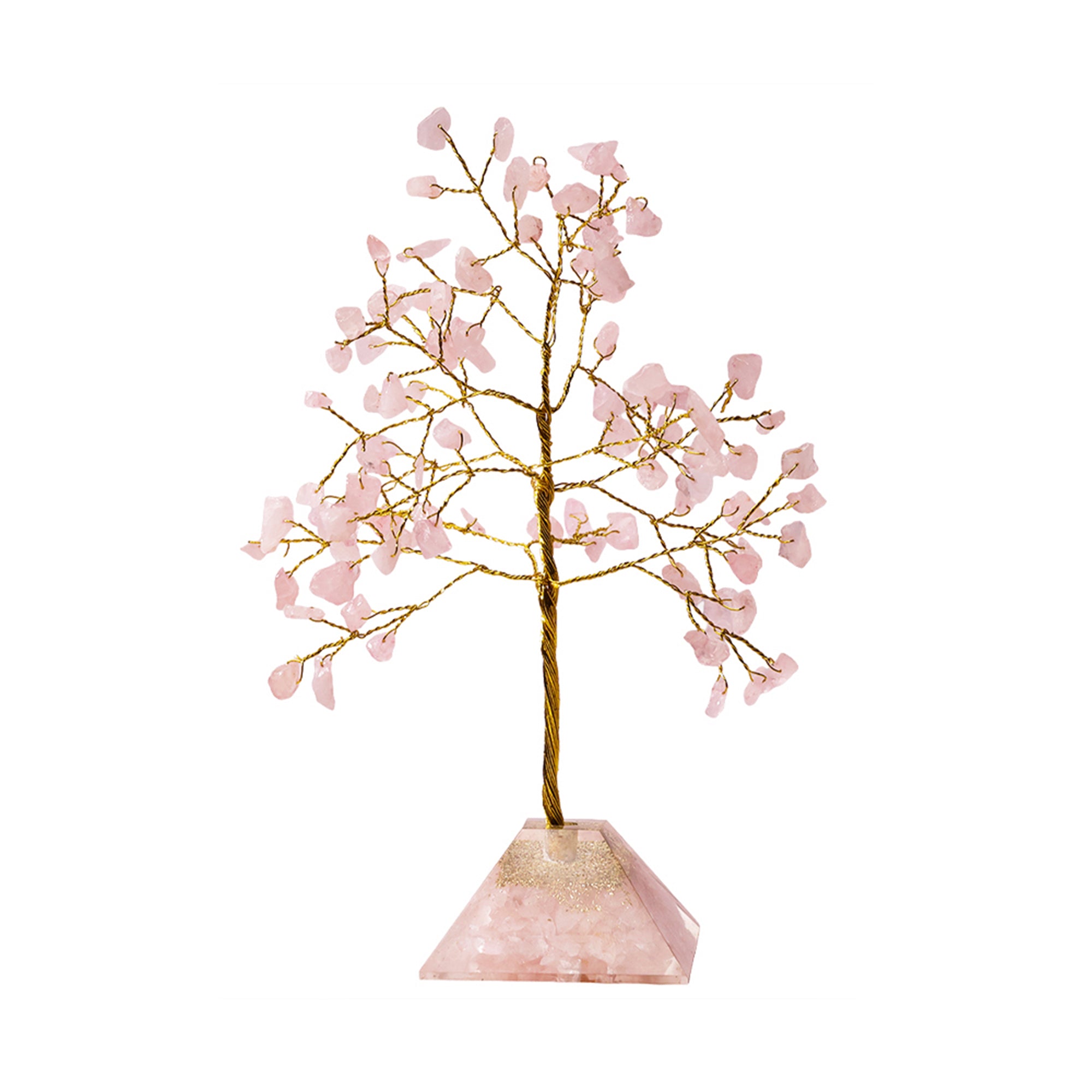 Rose Quartz Pyramid Tree – for Vastu