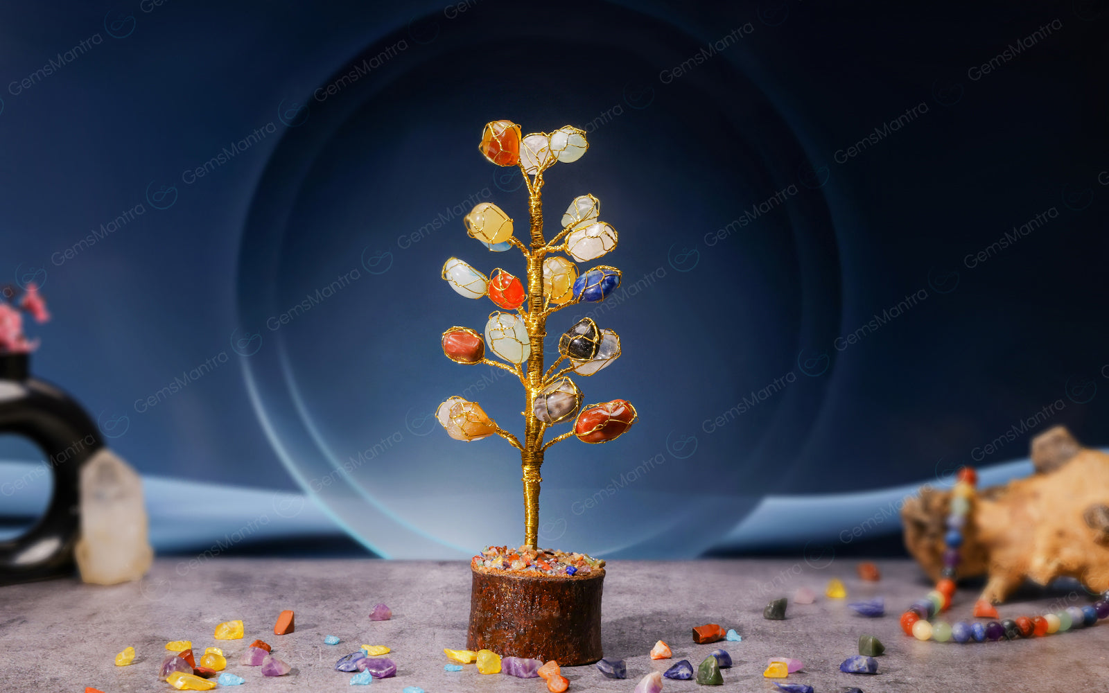 Multi Stone Tumble Tree