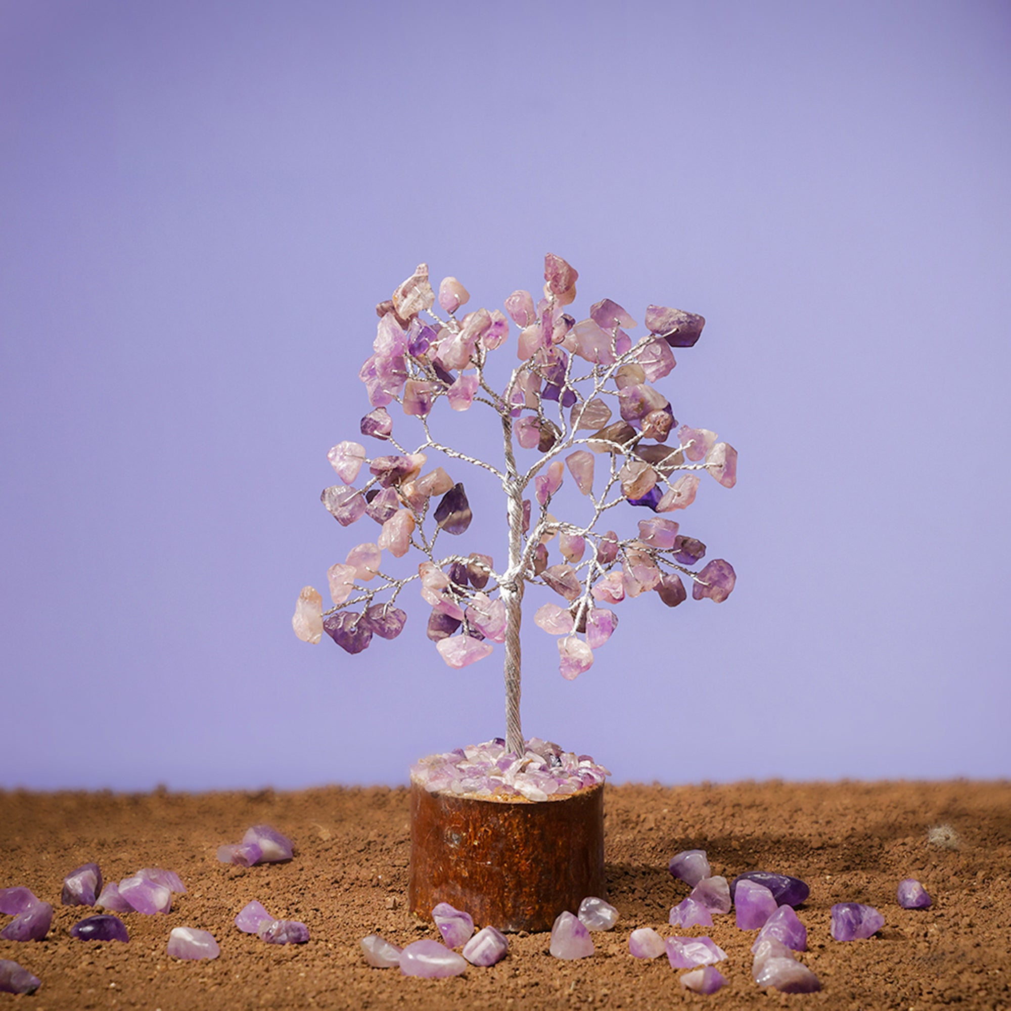 Amethyst Crystal Tree – Small, for Vastu