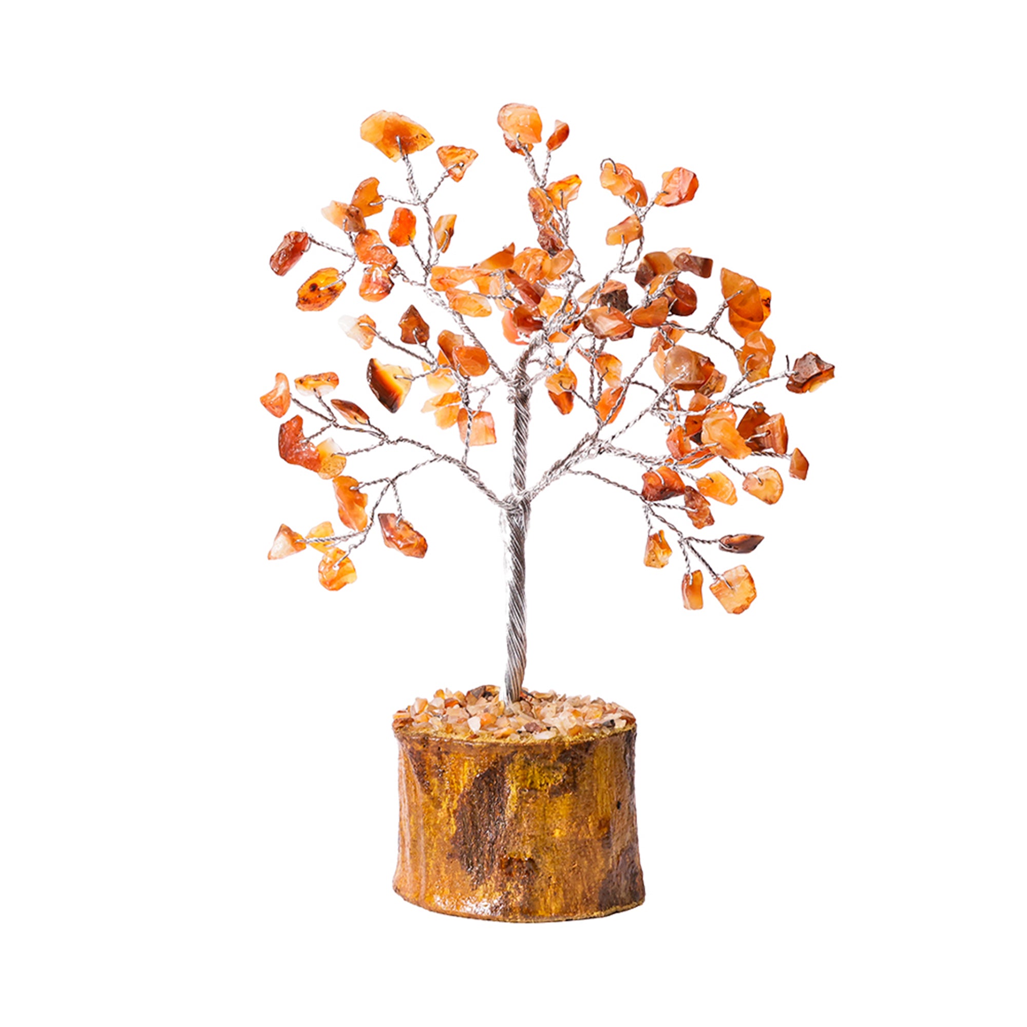 Carnelian Crystal Tree – Small, for Vastu