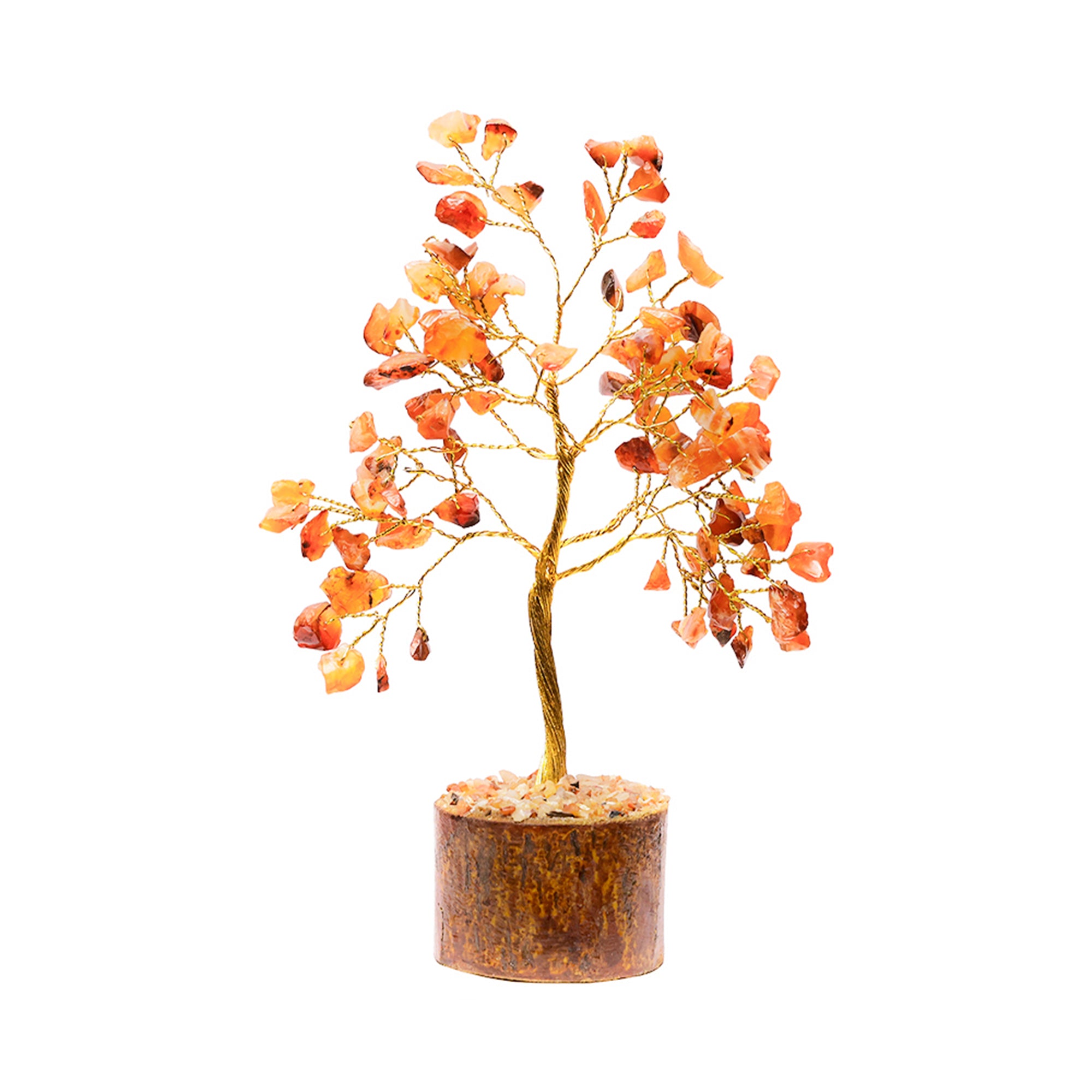 Carnelian Crystal Tree – Small, for Vastu