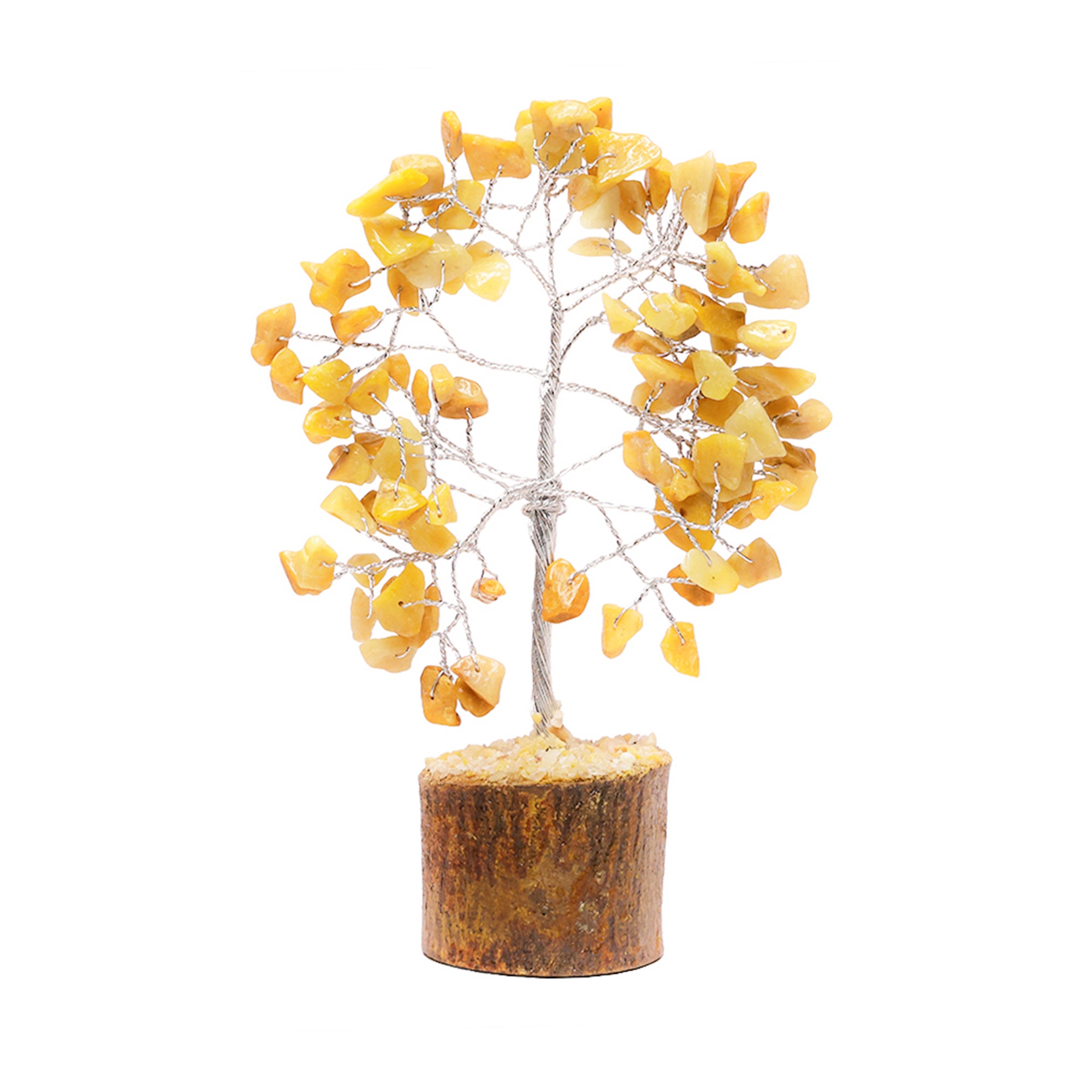 Golden Quartz Crystal Tree – Small, for Vastu