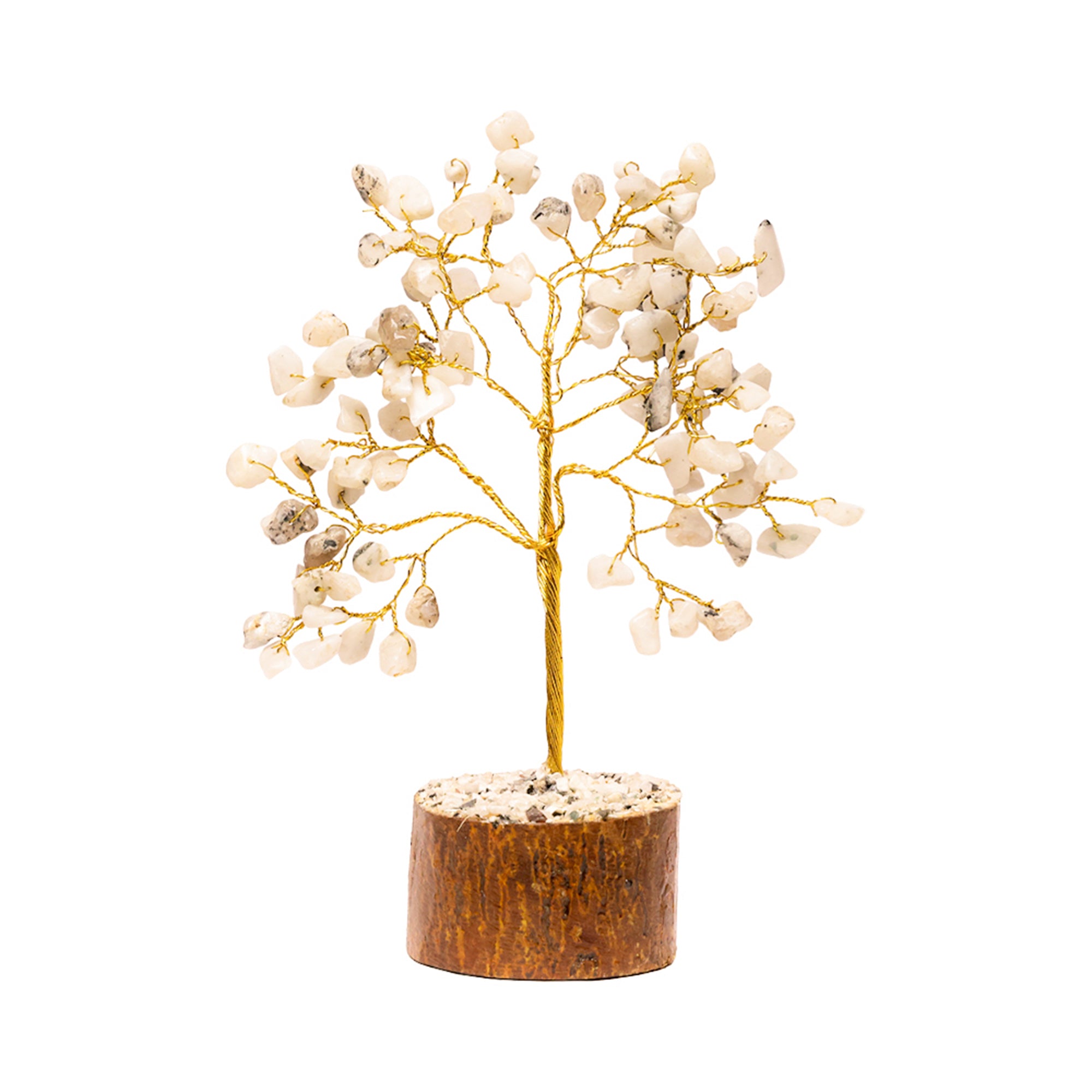Rainbow Moonstone Crystal Tree – Small, for Vastu