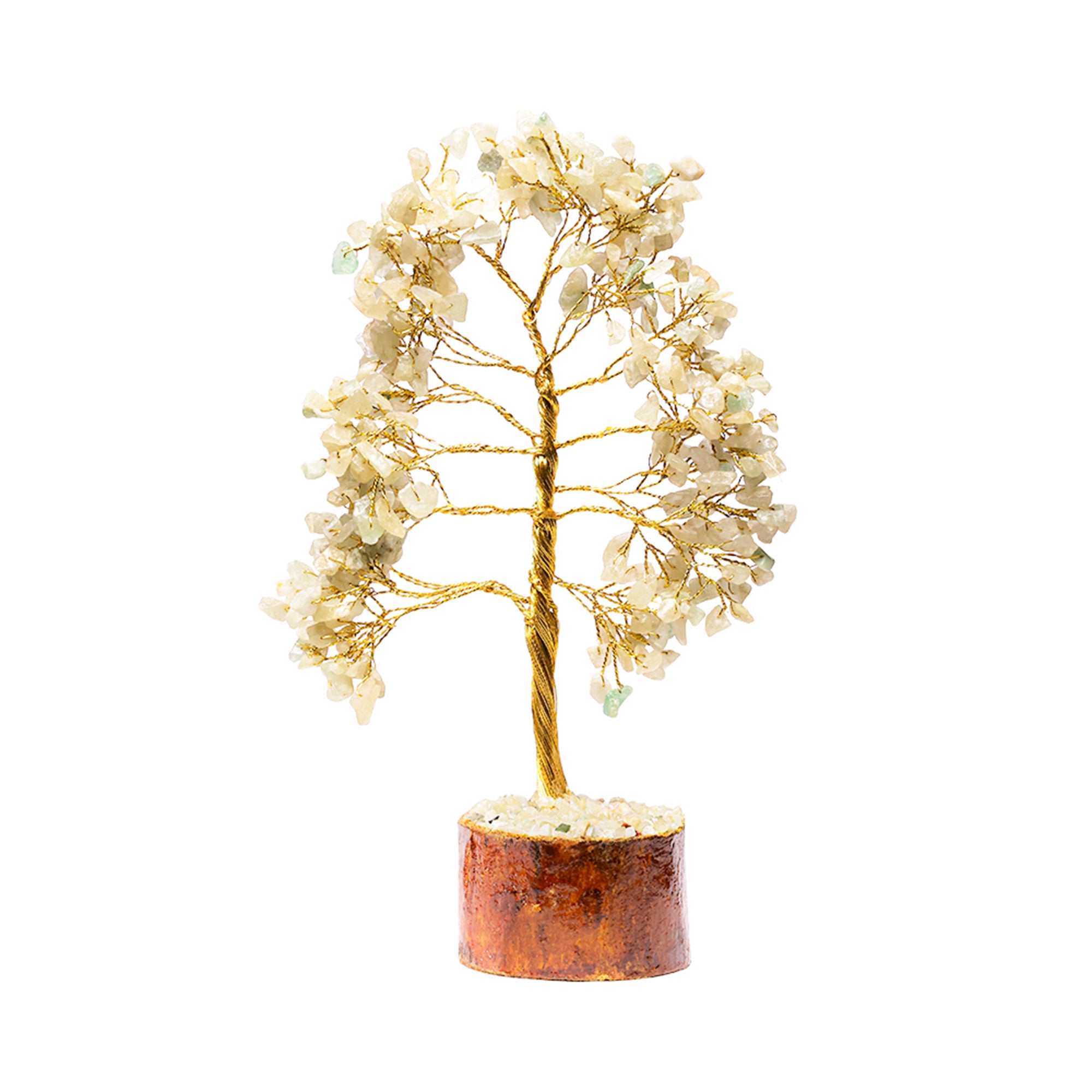 Green Aventurine Crystal Tree – Large, for Vastu