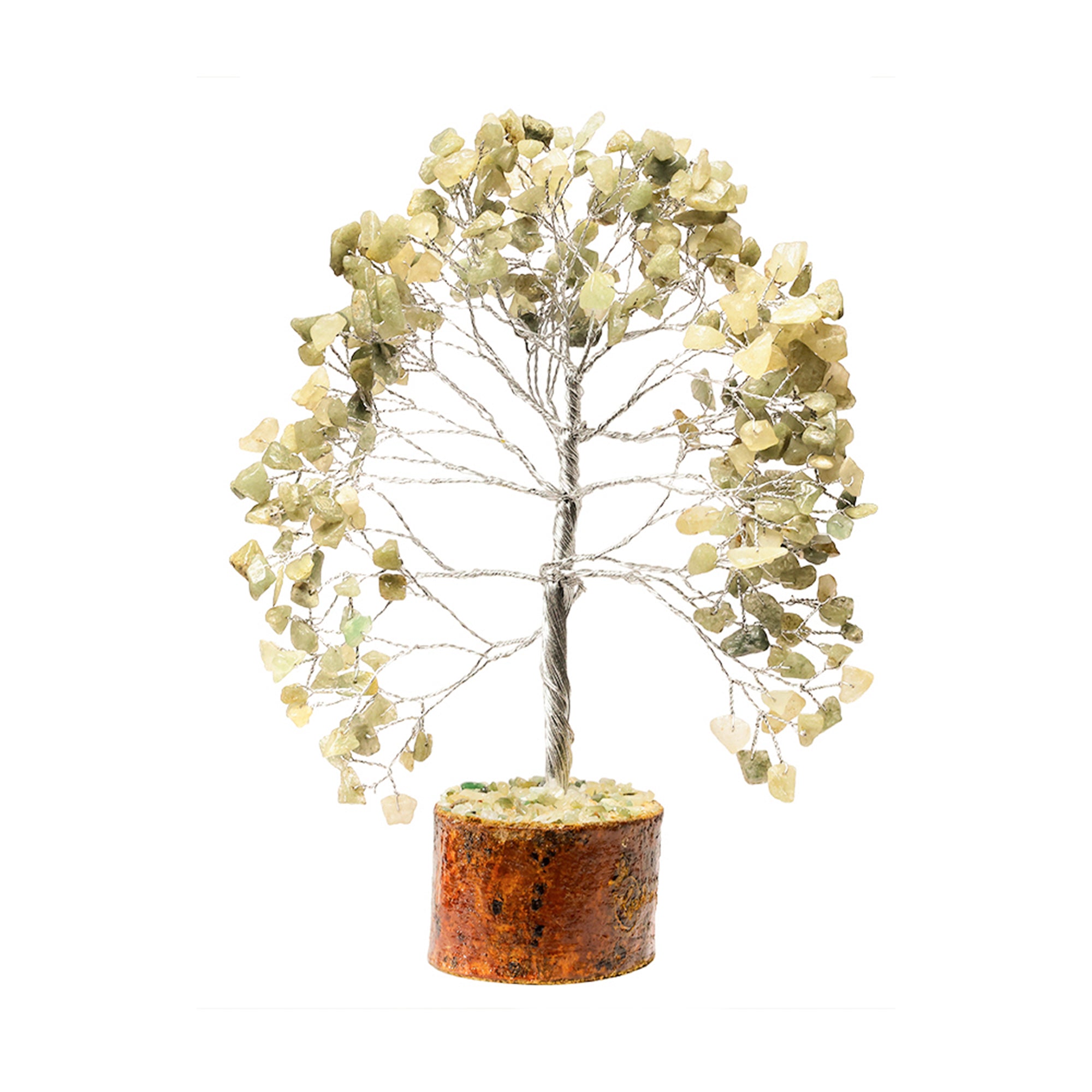 Green Aventurine Crystal Tree – Large, for Vastu