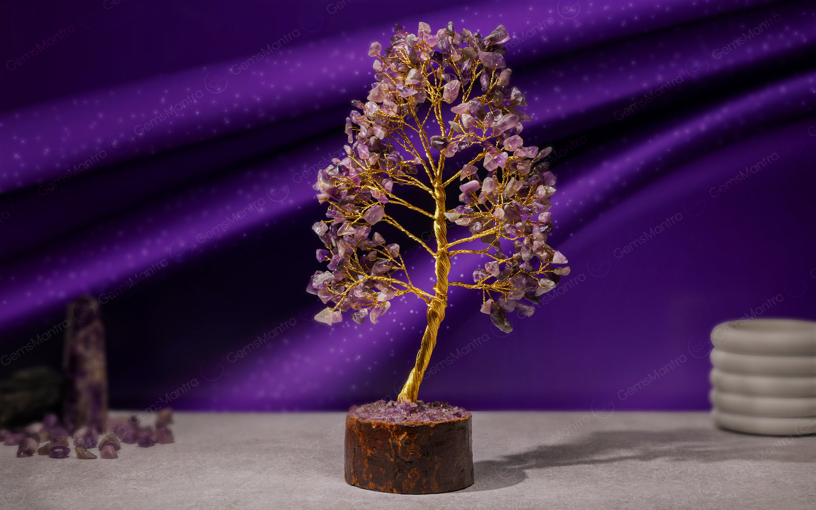 Large Amethyst Crystal Tree