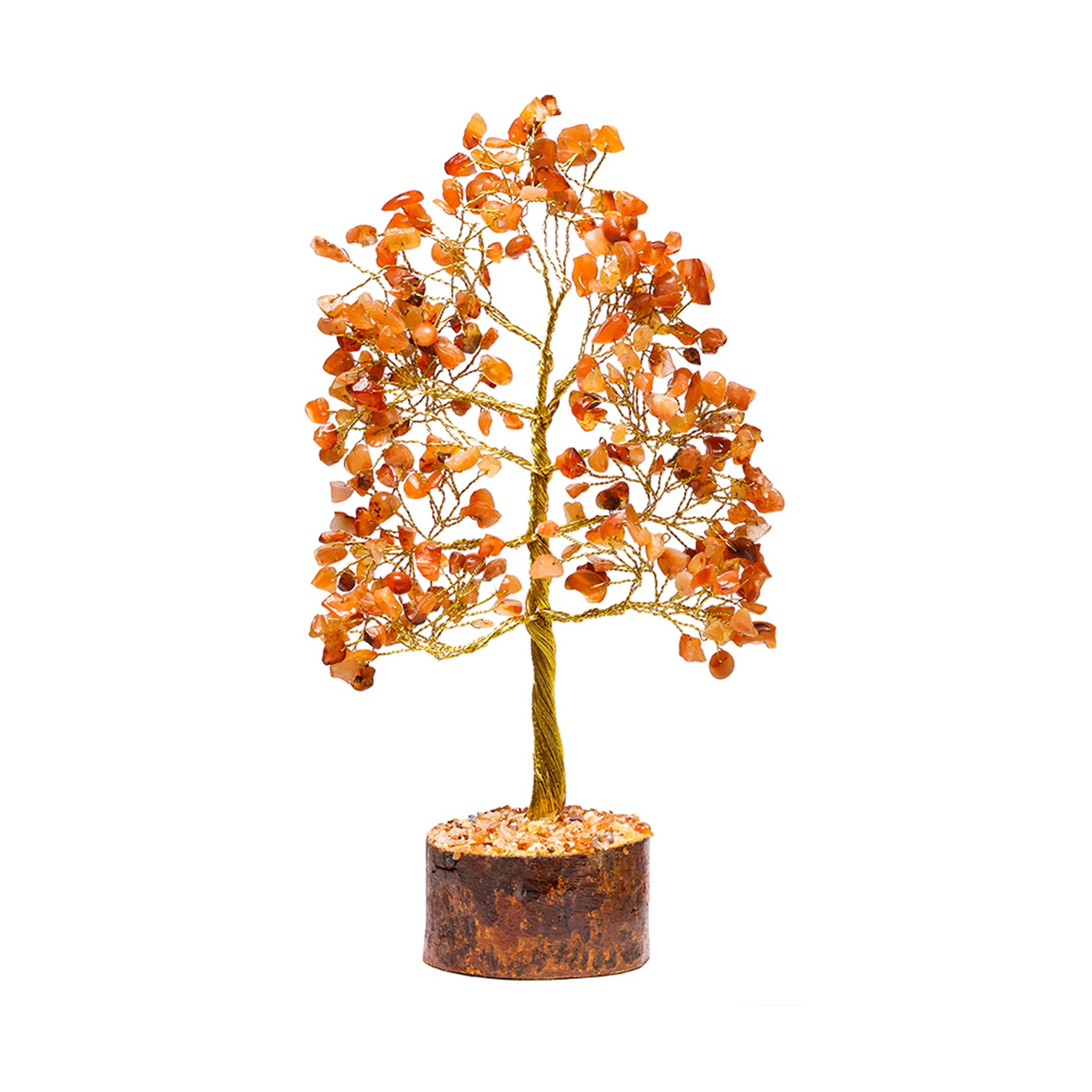 Carnelian Crystal Tree – Large, for Vastu