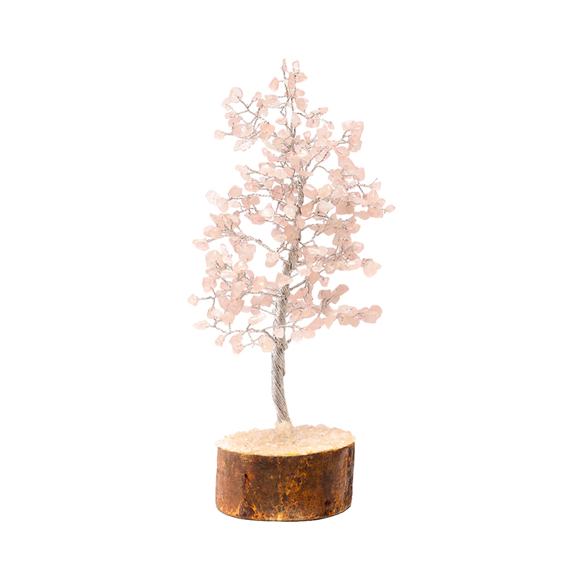 Rose Quartz Crystal Tree – Large, for Vastu