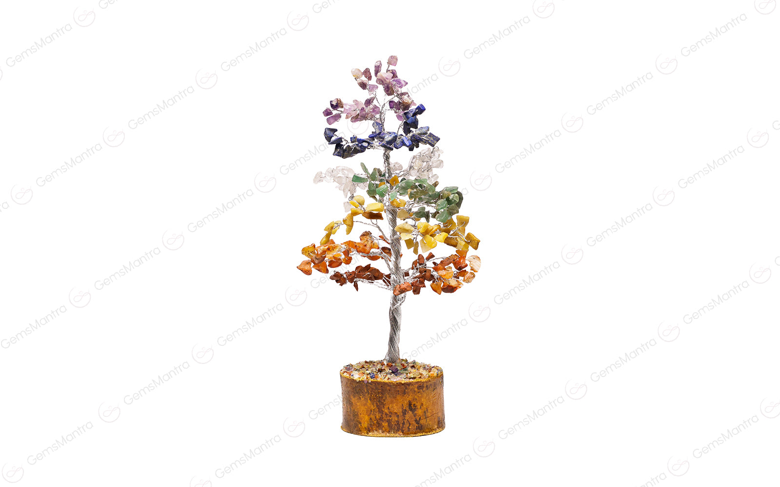 Large Seven Chakra Crystal Tree