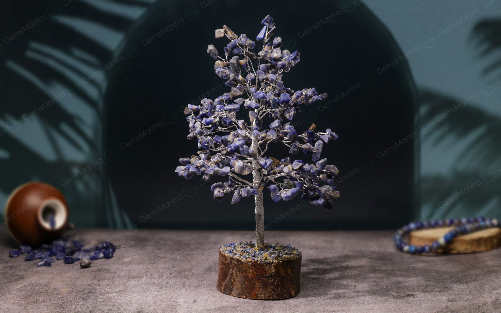 Large Sodalite Crystal Tree