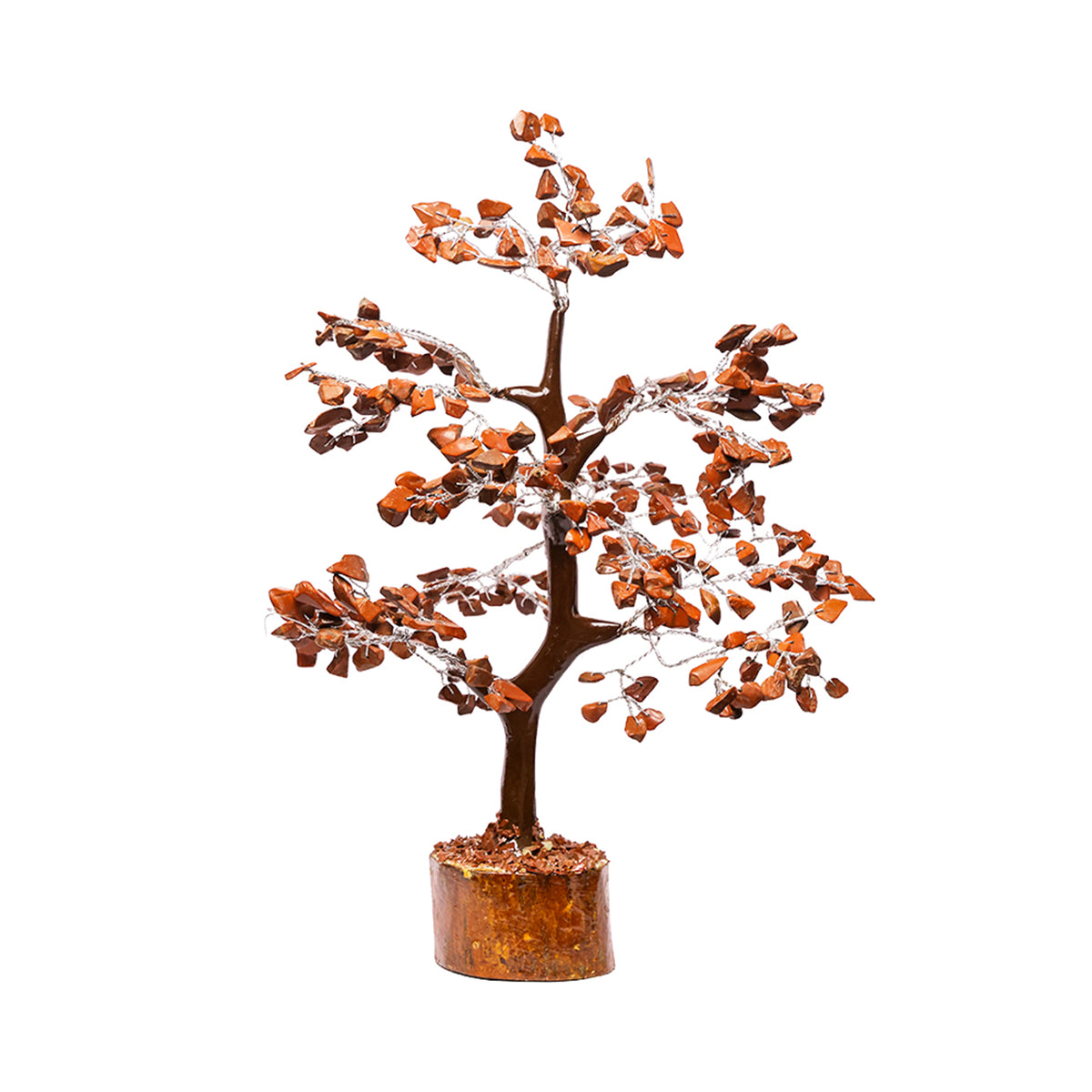 Red Jasper Crystal Tree – Wooden Base, for Vastu – view 5