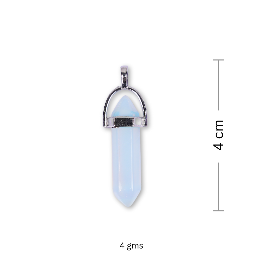 Opalite Double Terminated Pencil Pendant