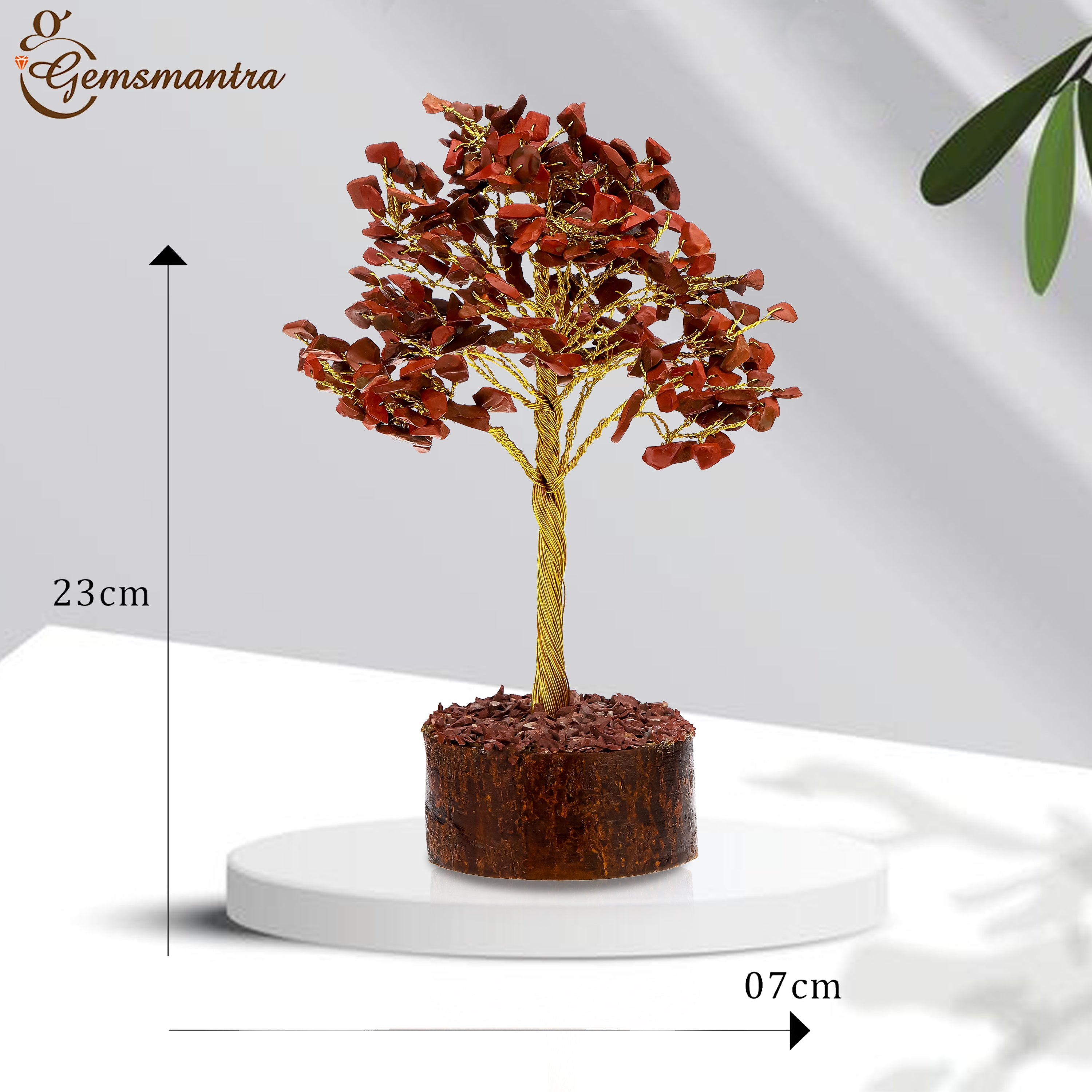 Large Red Jasper Crystal Tree