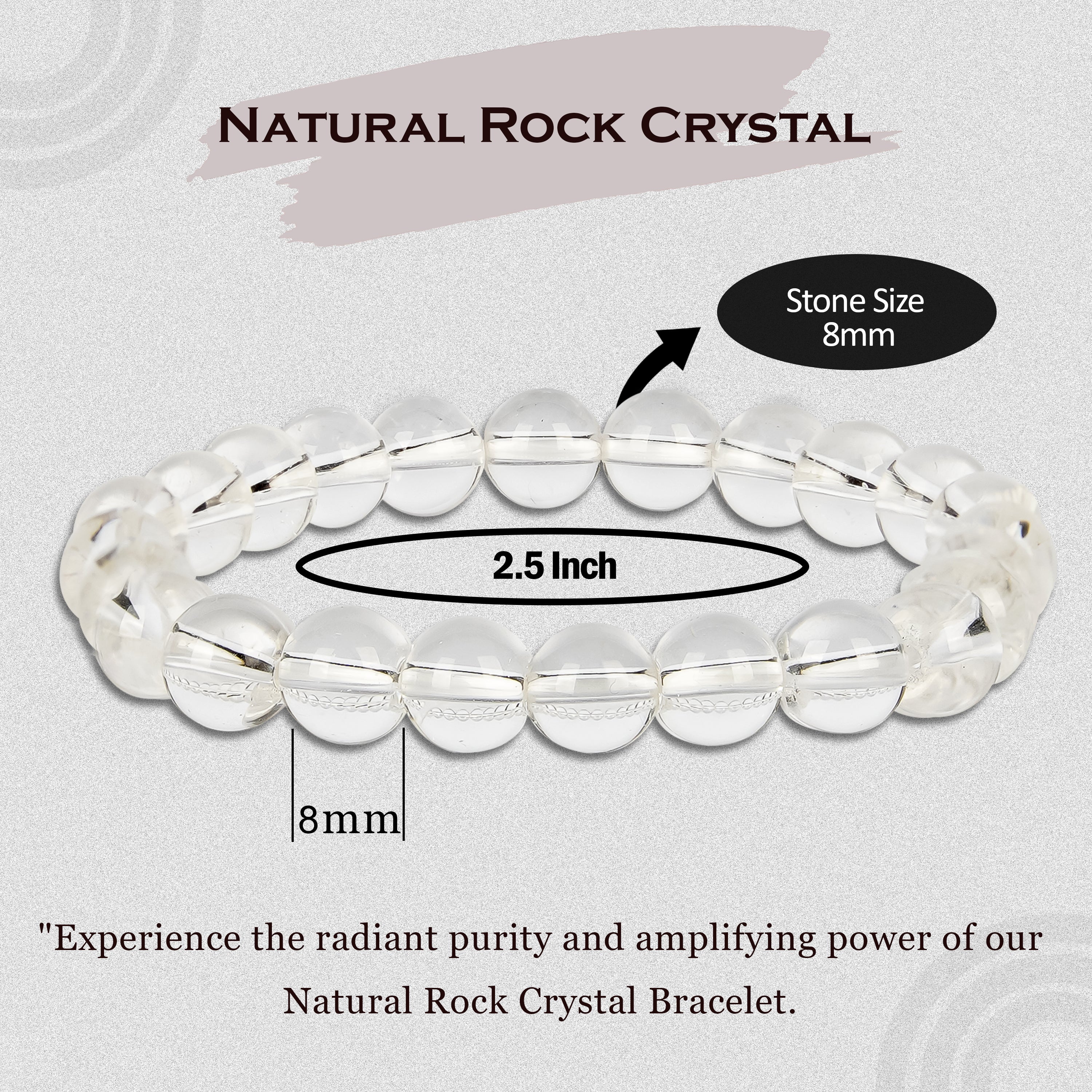 Rock Crystal Bracelet