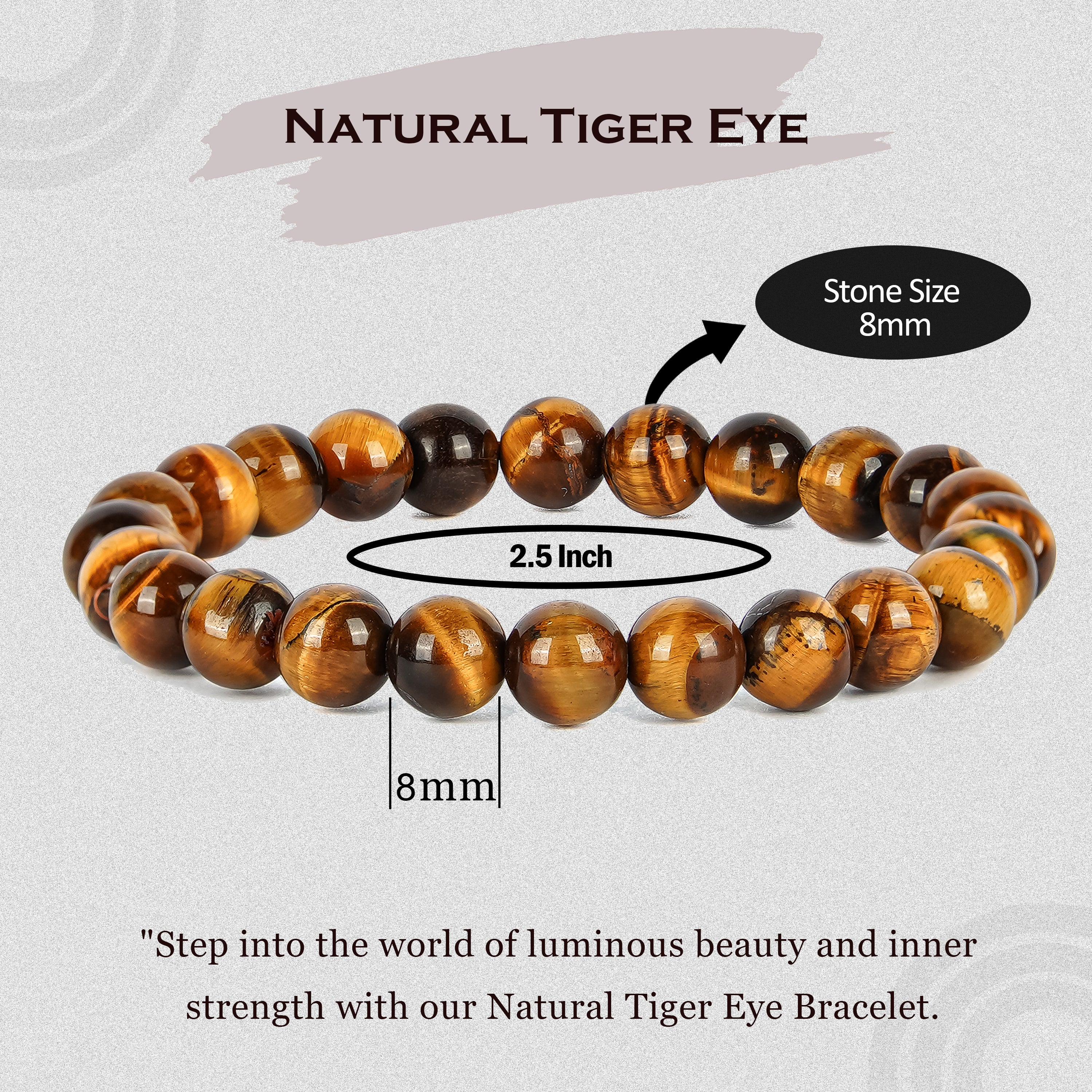 Brown Tiger Eye Bracelet