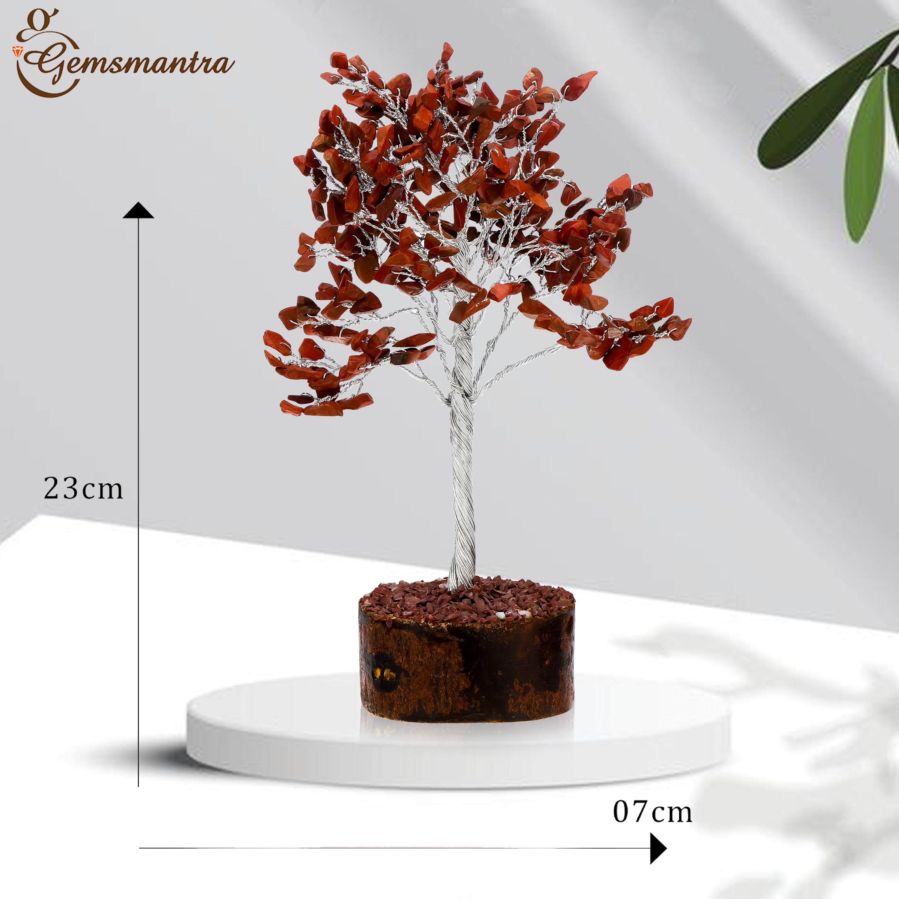 Large Red Jasper Crystal Tree