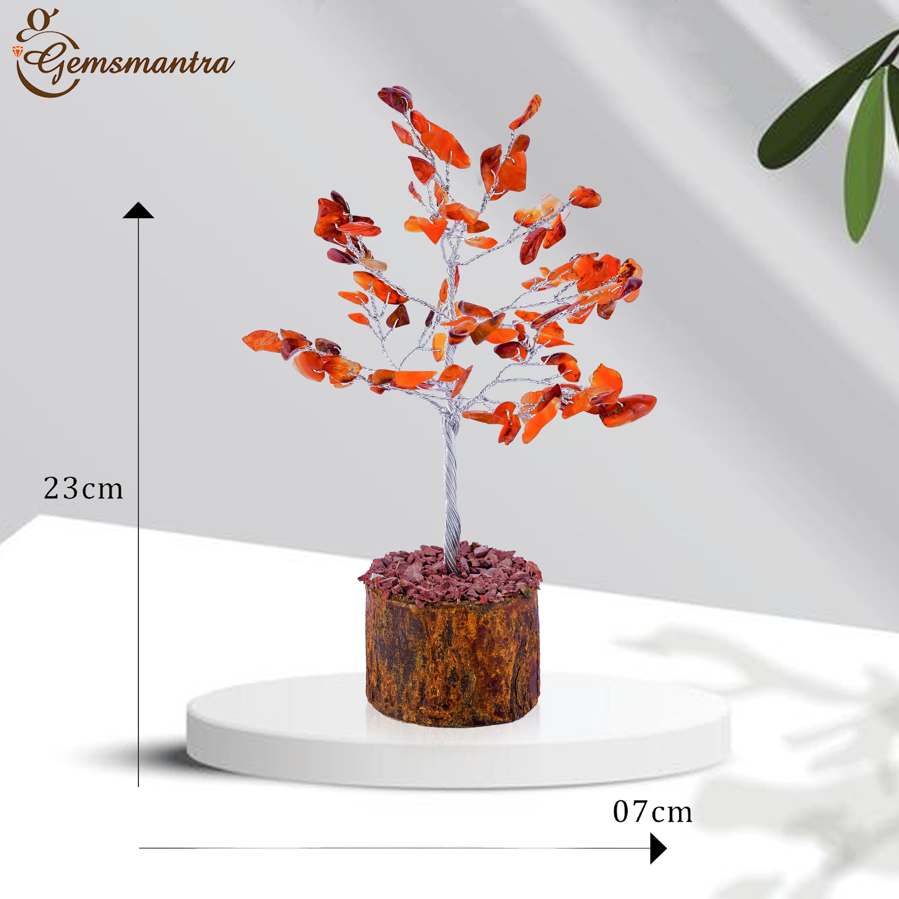 Small Carnelian Crystal Tree