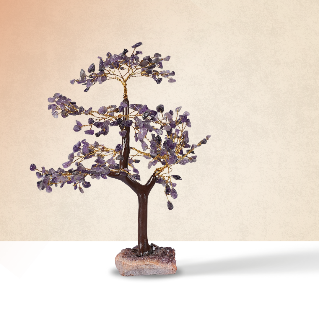 Amethyst With Cluster Tree