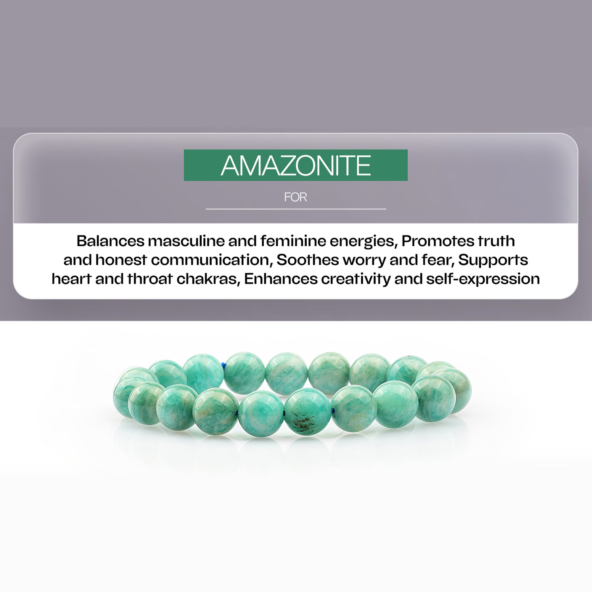 Amazonite Bracelet – Luck & Harmony