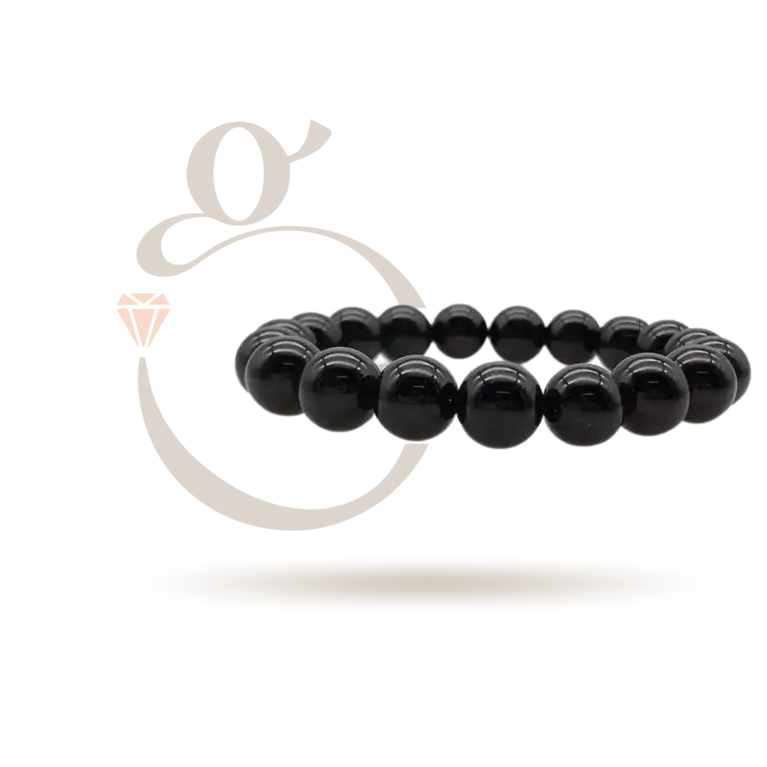 Agate (Black) Bracelet - Gemsmantra