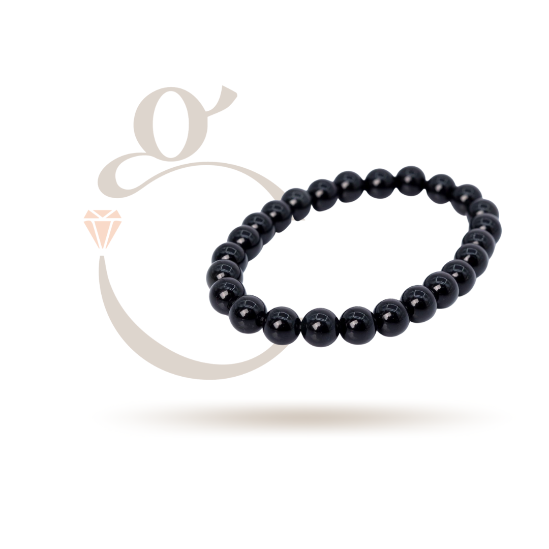 Agate (Black) Bracelet - Gemsmantra