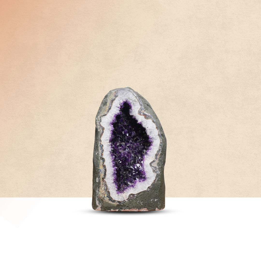 Amethyst Cluster Geode - Gemsmantra