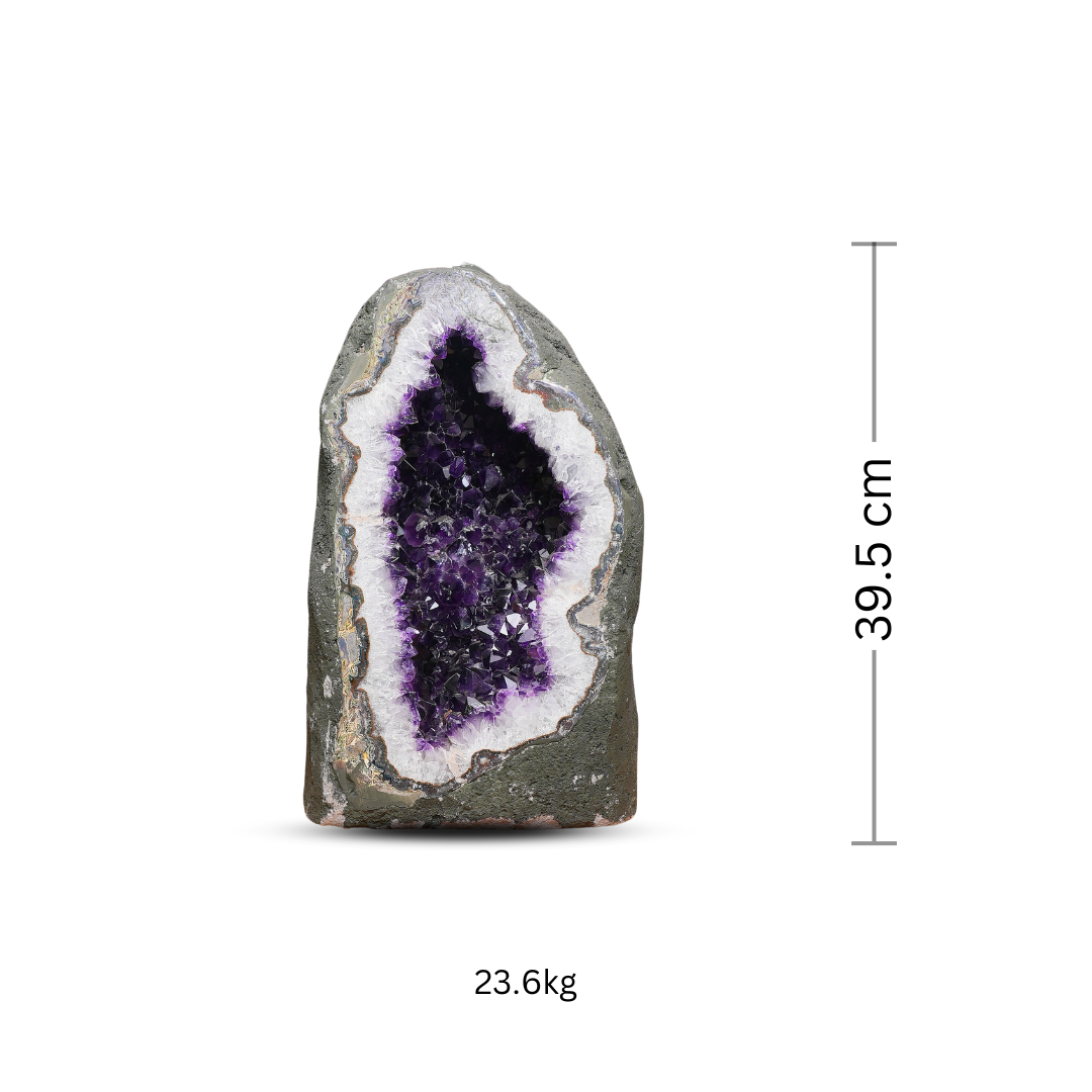 Amethyst Cluster Geode - Gemsmantra