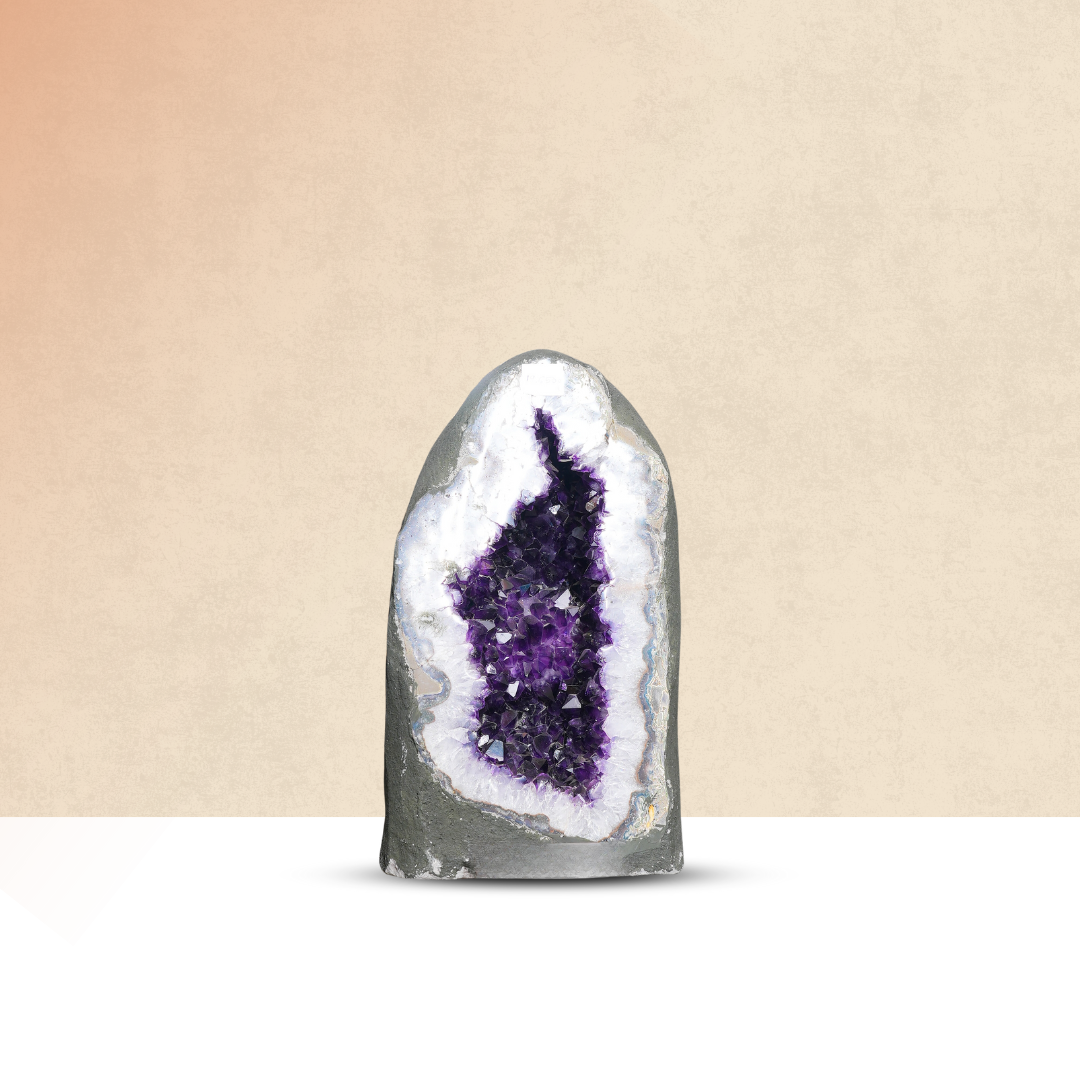 Amethyst Cluster Geode - Gemsmantra