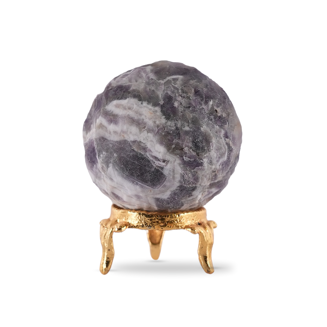 Amethyst Moon Sphere/Ball - Gemsmantra