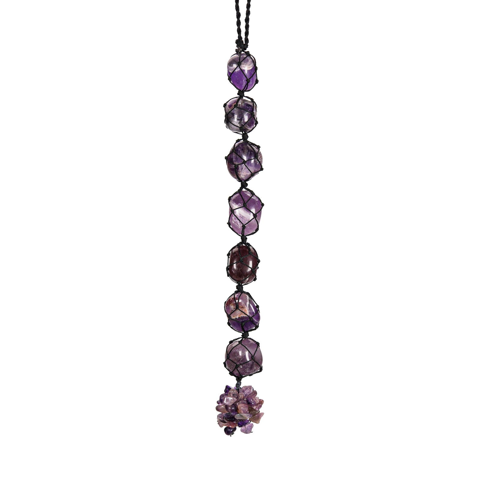 Amethyst Tumbled Hanging - Gemsmantra