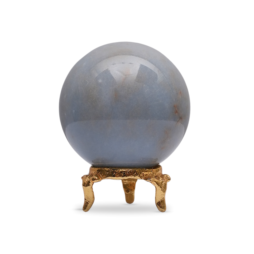 Angelite Sphere/Ball - Gemsmantra