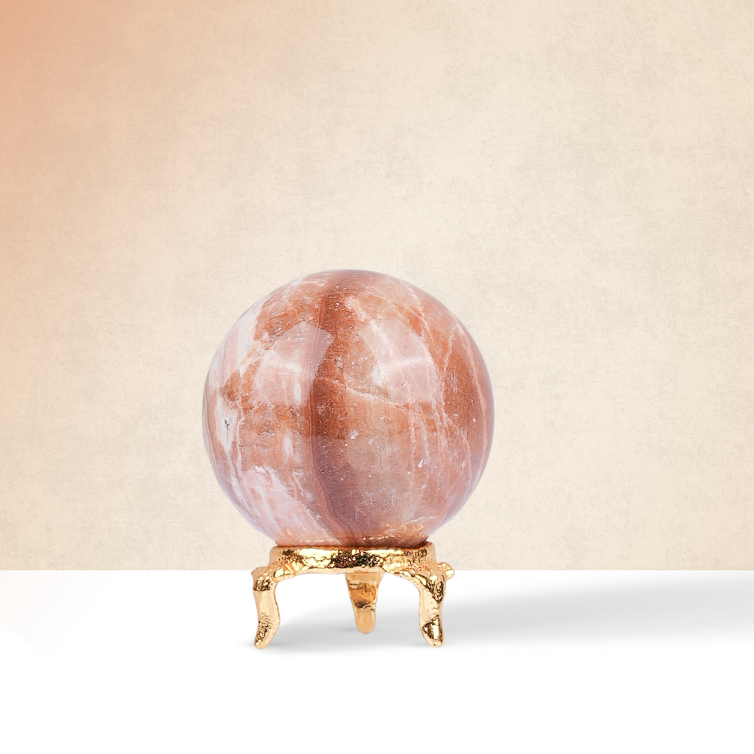 Aragonite Sphere/Ball - Gemsmantra