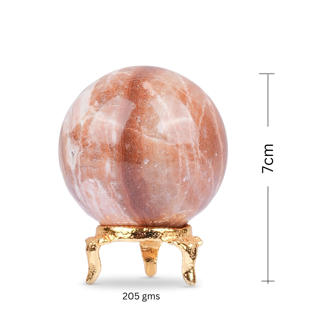 Aragonite Sphere/Ball - Gemsmantra