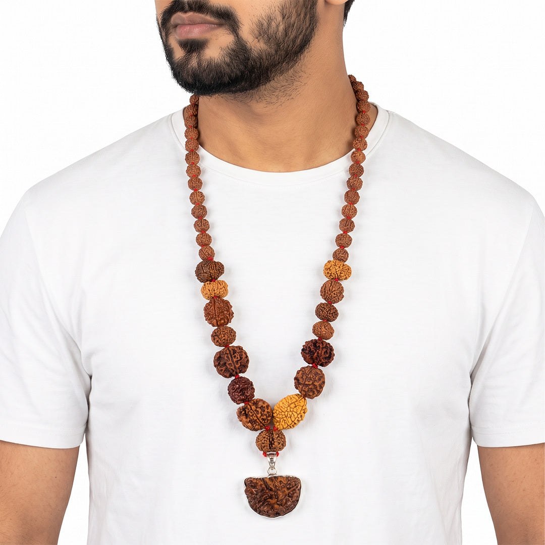 Siddha Mala – 1–14 Mukhi Indonesian Rudraksha Beads