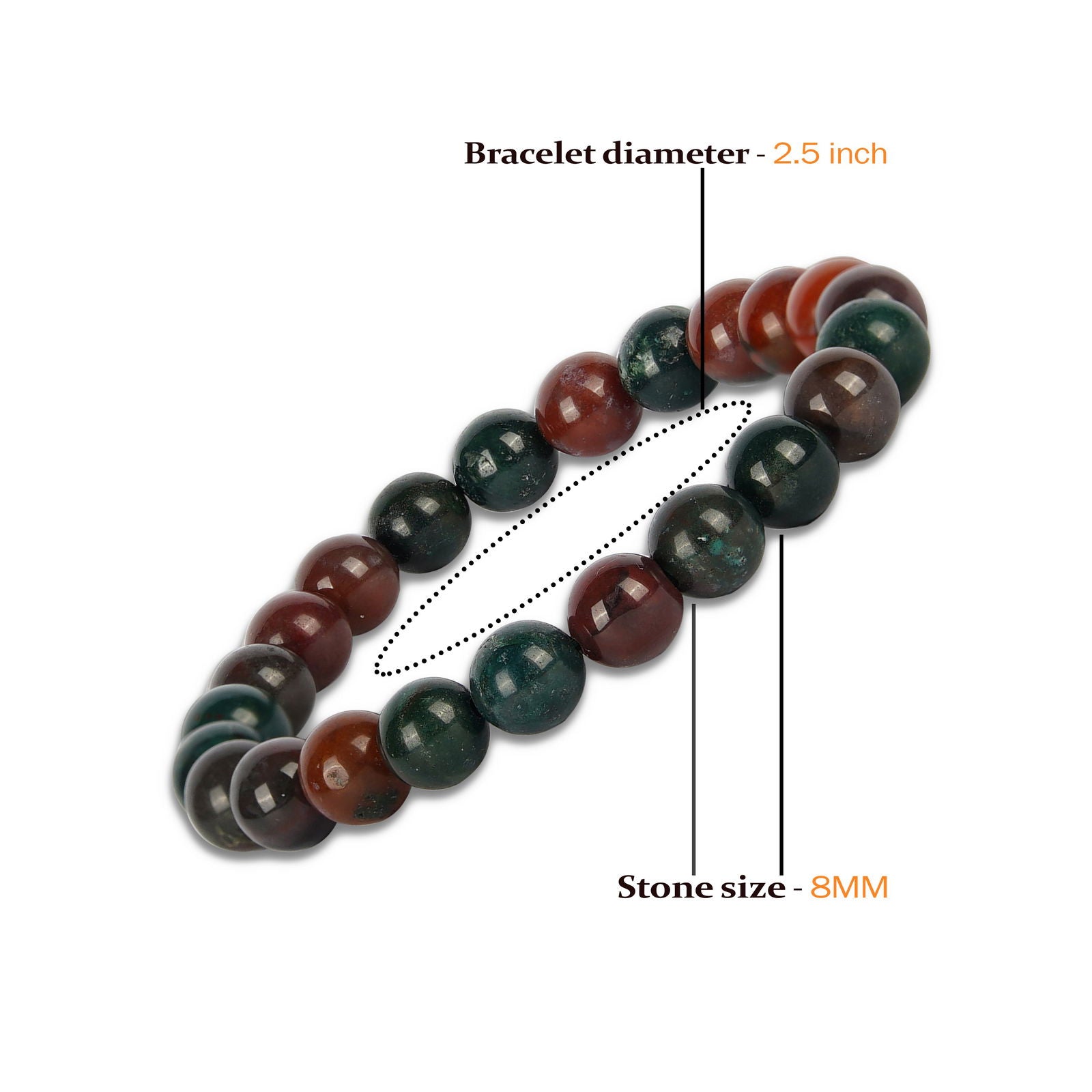 Bloodstone Bracelet - Gemsmantra