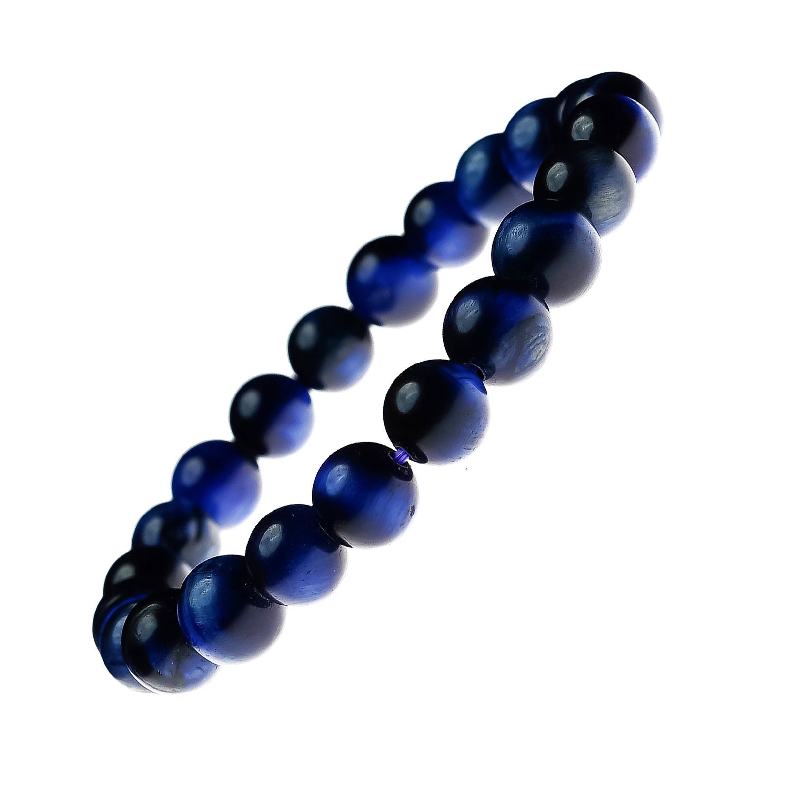 Blue Tiger Eye Bracelet - Gemsmantra