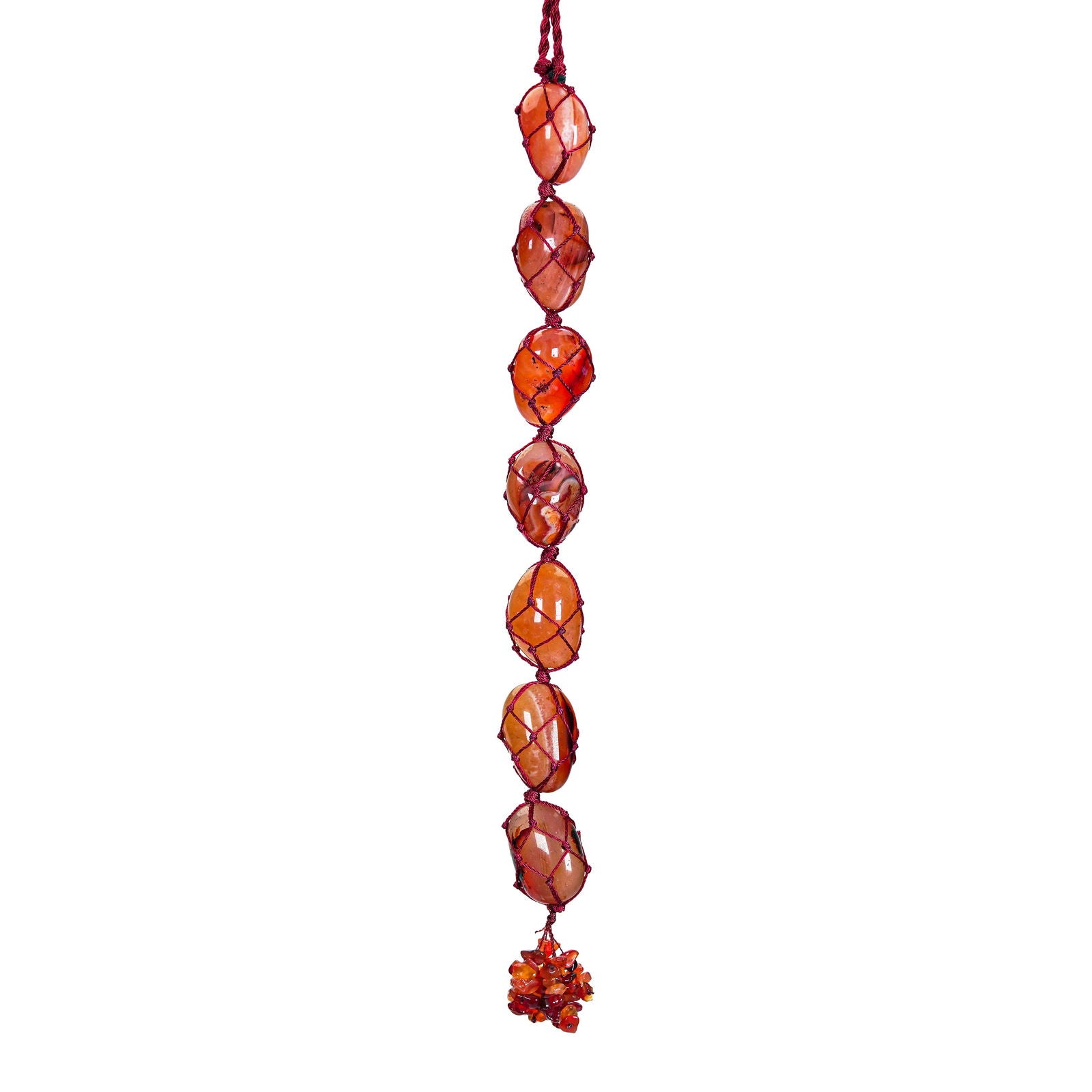 Carneline Tumbled Hanging - Gemsmantra