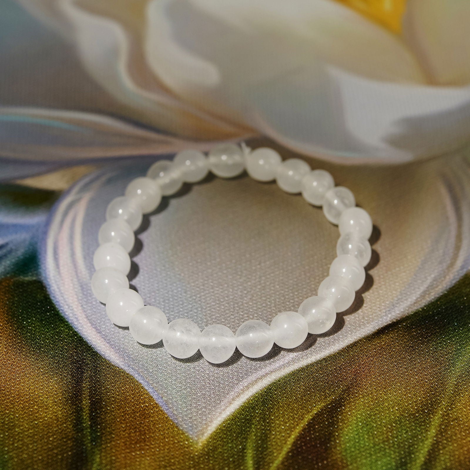 Chalcedony (Hakik) Bracelet - Gemsmantra