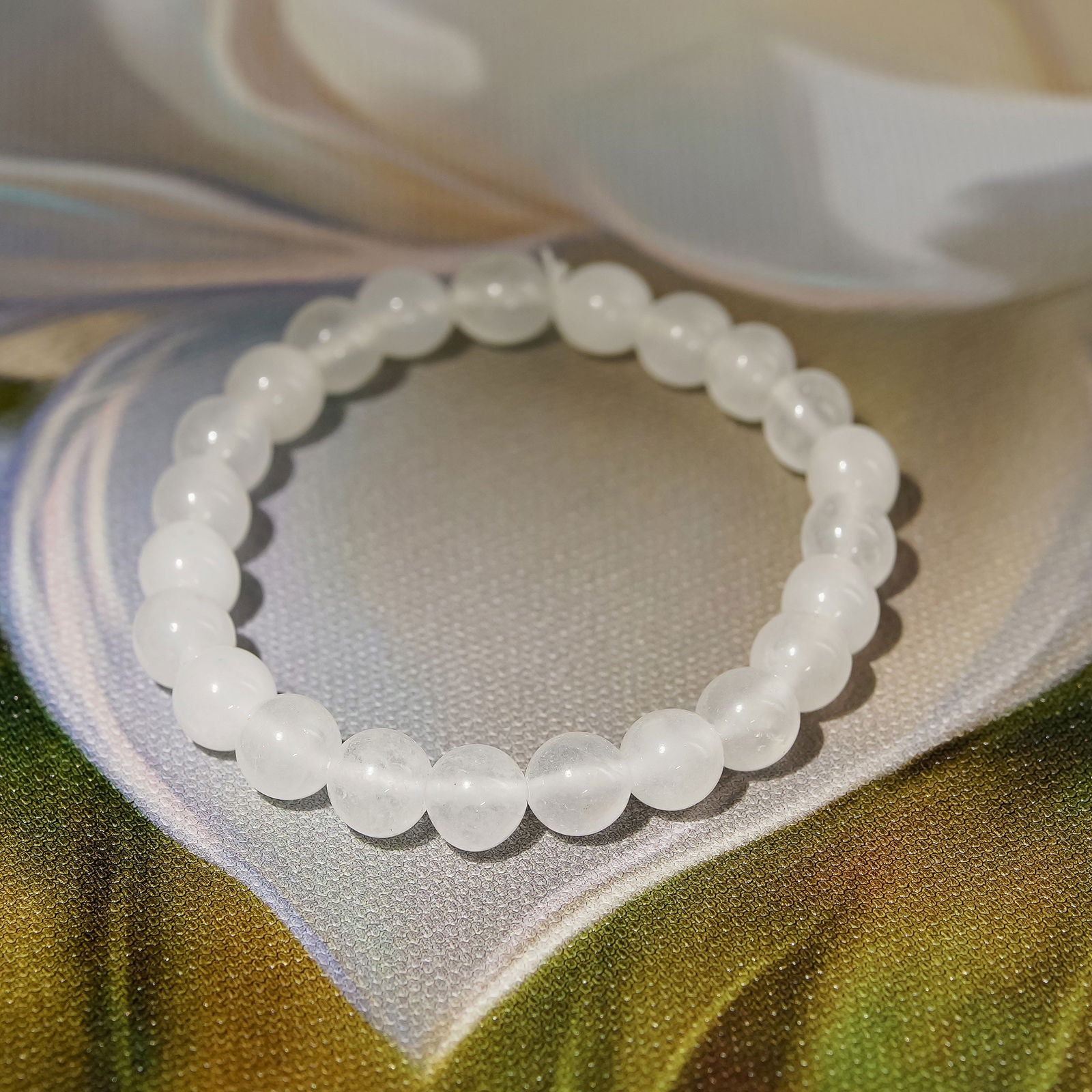 Clear Quartz Bracelet - Gemsmantra