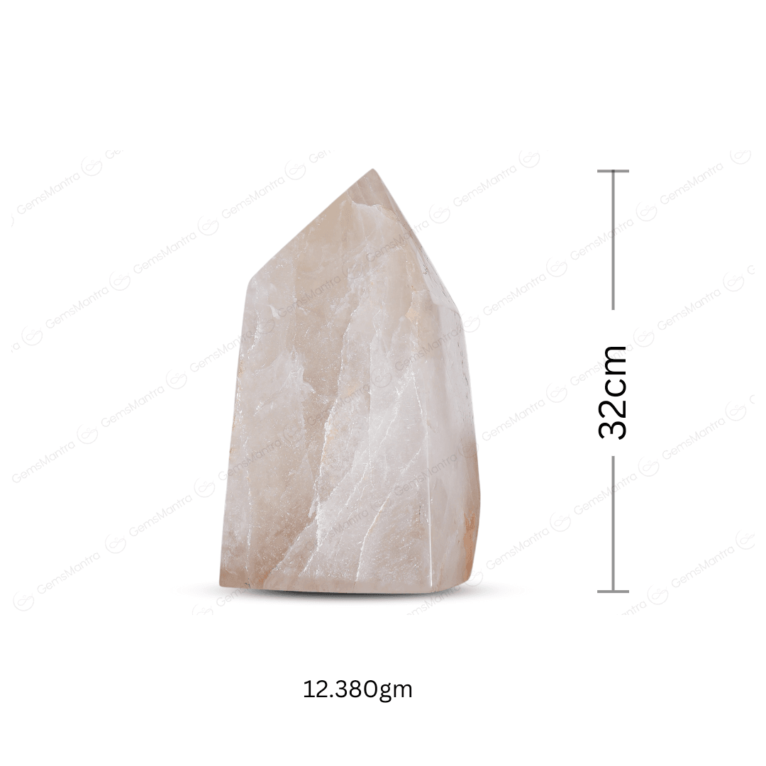 Clear Quartz Freeform Tower Point - Gemsmantra