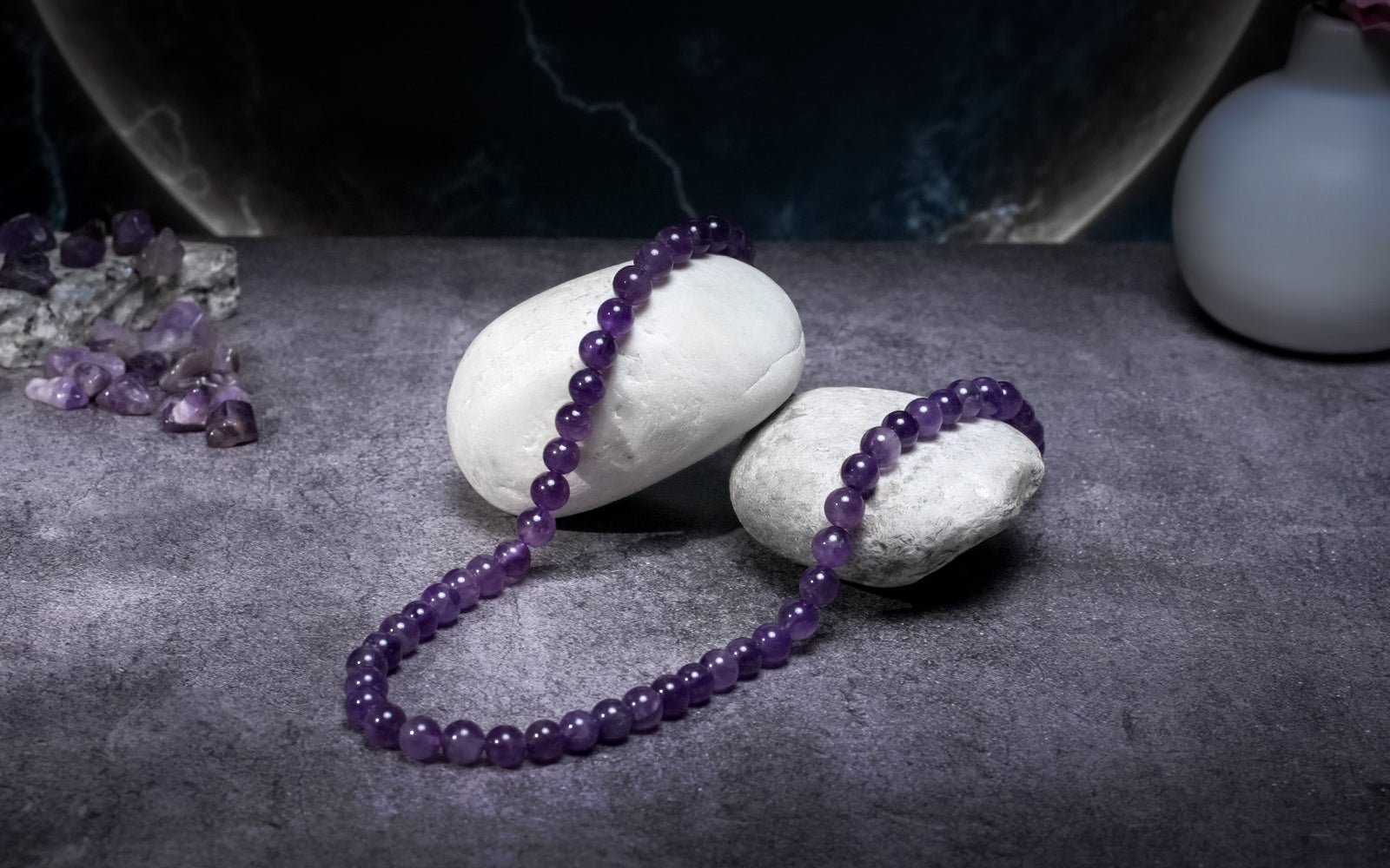 Amethyst Mala